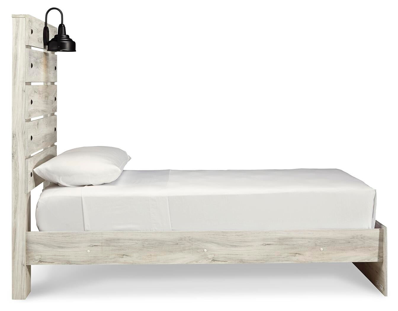 Cambeck Panel Bed (Youth) - Whitewash (B192-SI) - Image 5