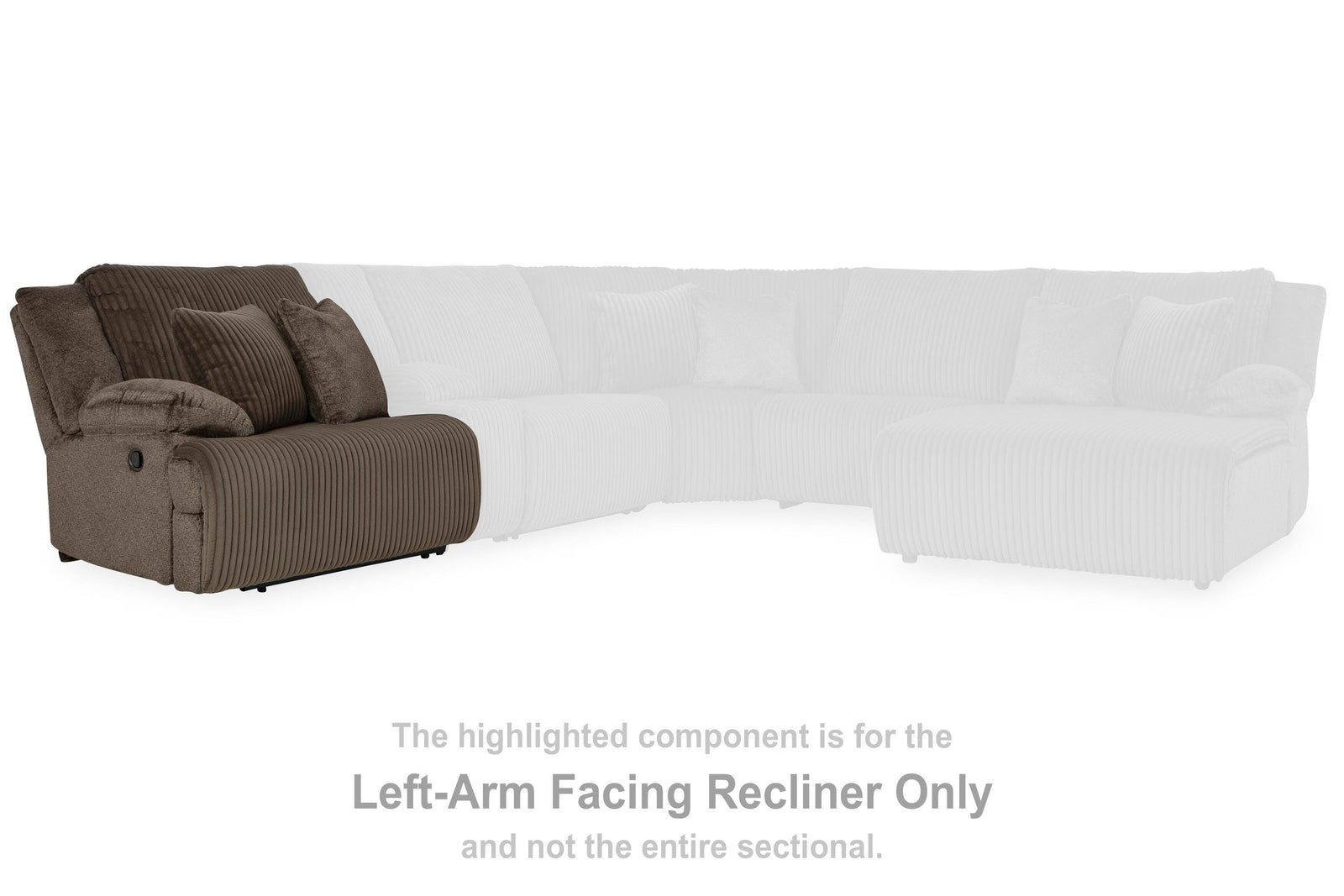 Top Tier Right-Arm Facing Press Back Chaise (92705-SI) - Image 33