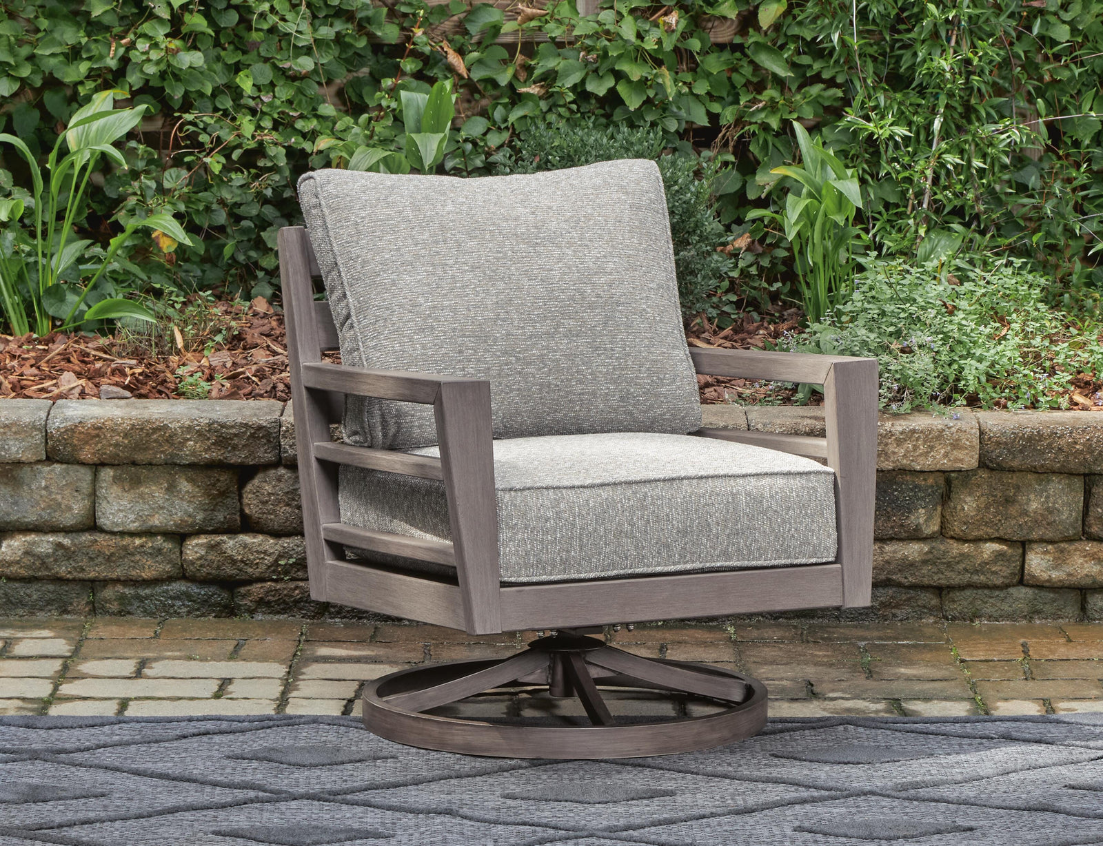 Hillside Barn Outdoor Sofa with Cushion (P564-SI) - Image 16