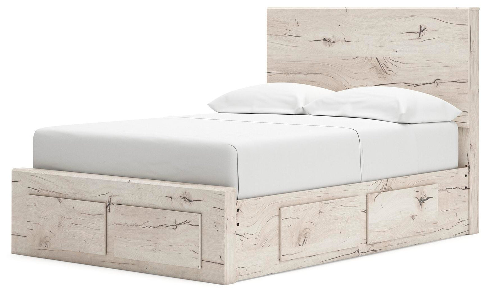 Lawroy Panel Storage Bed (Youth) - Light Natural (B2310-SI) - Image 4