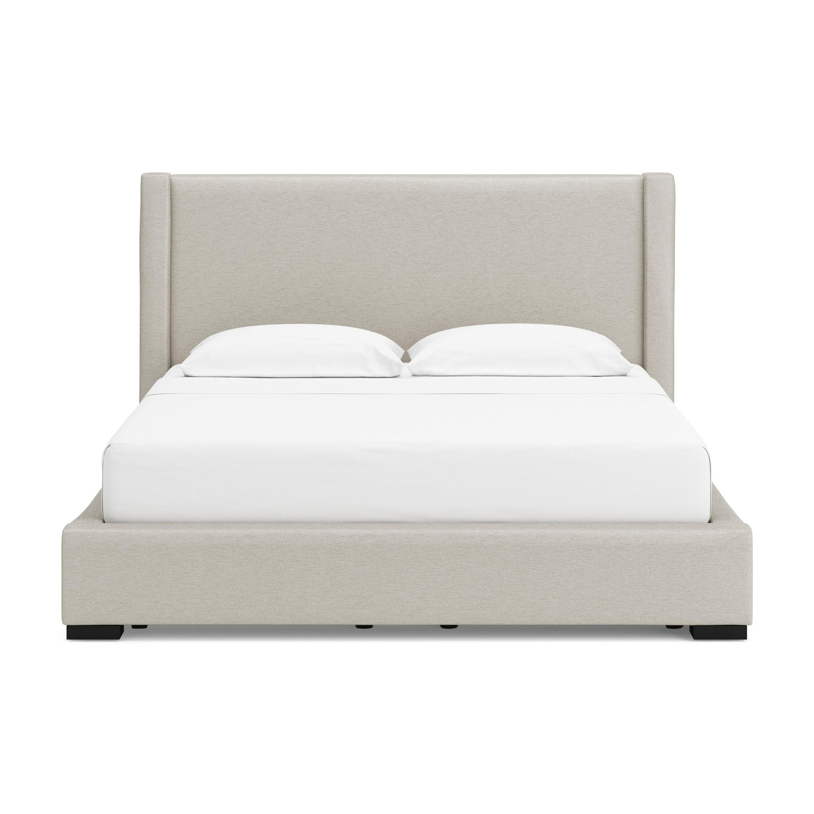 Brozmont Upholstered Storage Bed - Oatmeal (B1045-SI) - Image 6