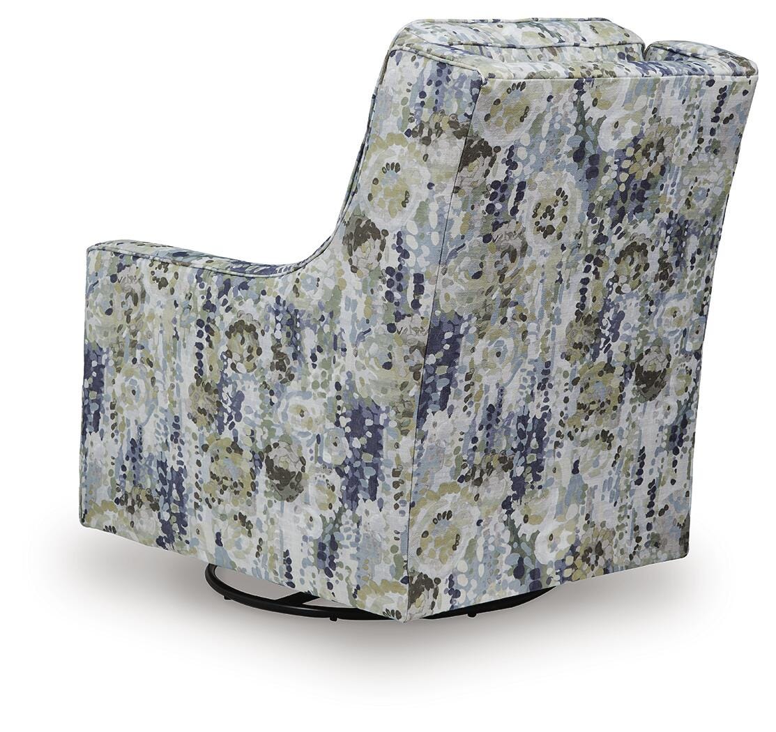 Dustinford Swivel Glider Accent Chair (A3000732-SI) - Image 4