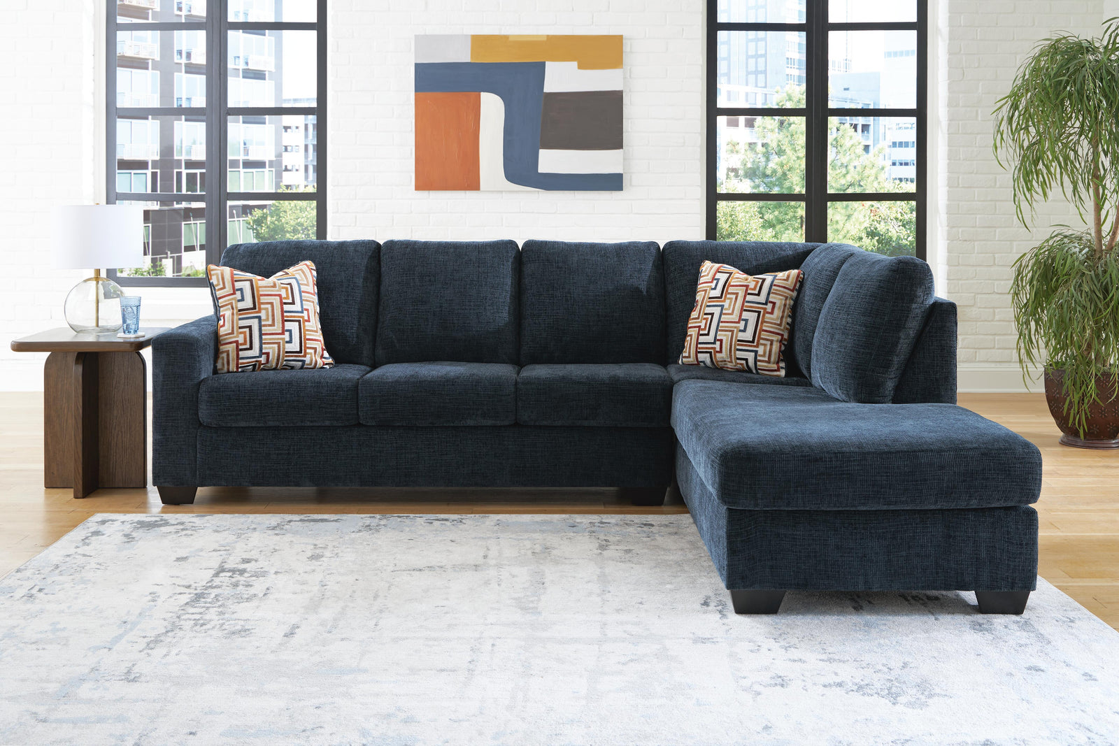 Aviemore 2-Piece Sectional with Chaise (24303-SI) - Image 4