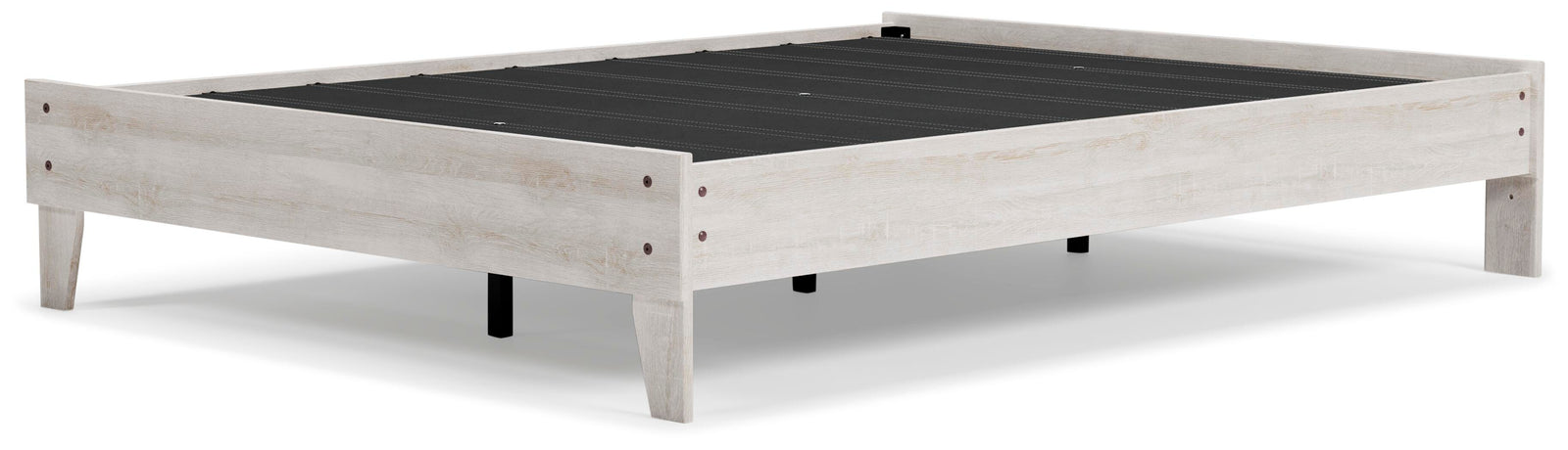 Shawburn Platform Bed - Whitewash (EB4121-SI) - Image 3
