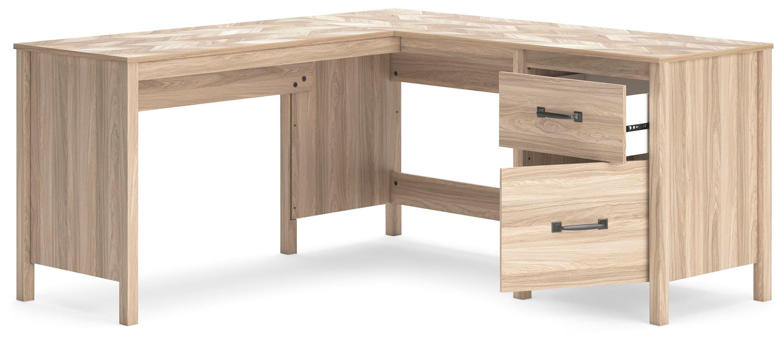 Battelle 60 Home Office Desk with Return (H3929-SI) - Image 3