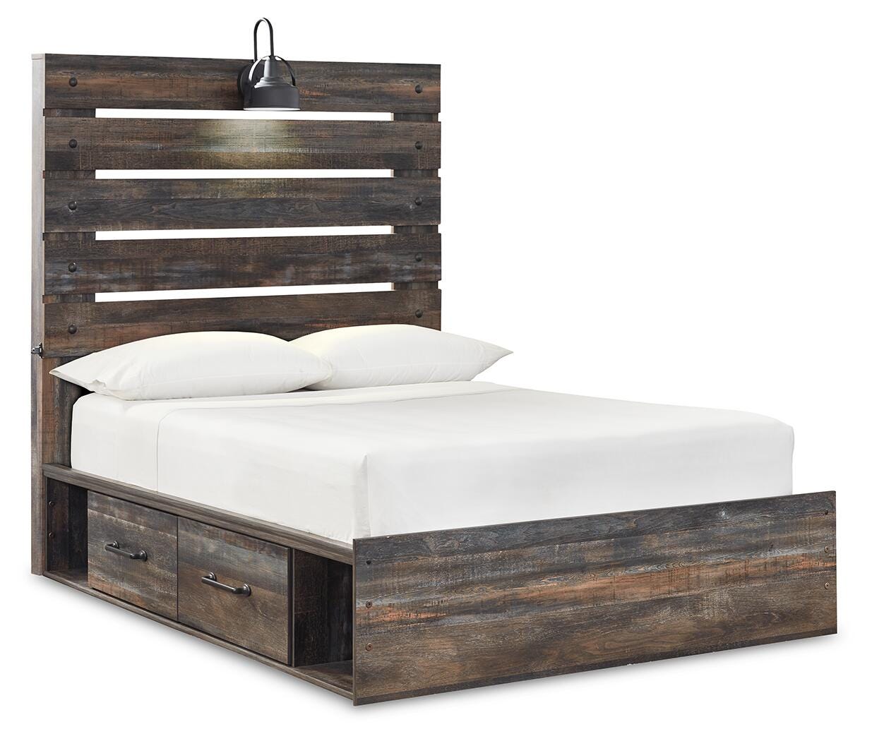Drystan Bookcase Storage Bed and Chest - Multi (B211-SI) - Image 5