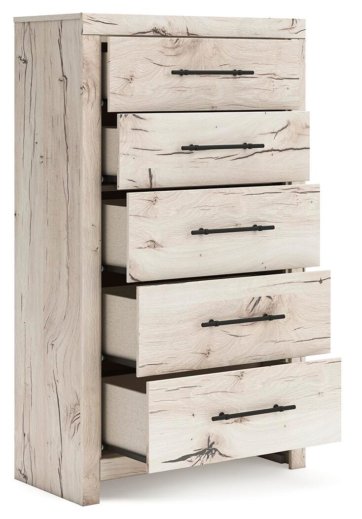 Lawroy Panel Storage Bed, Dresser, Mirror, Chest and Nightstand (B2310-SI) - Image 11