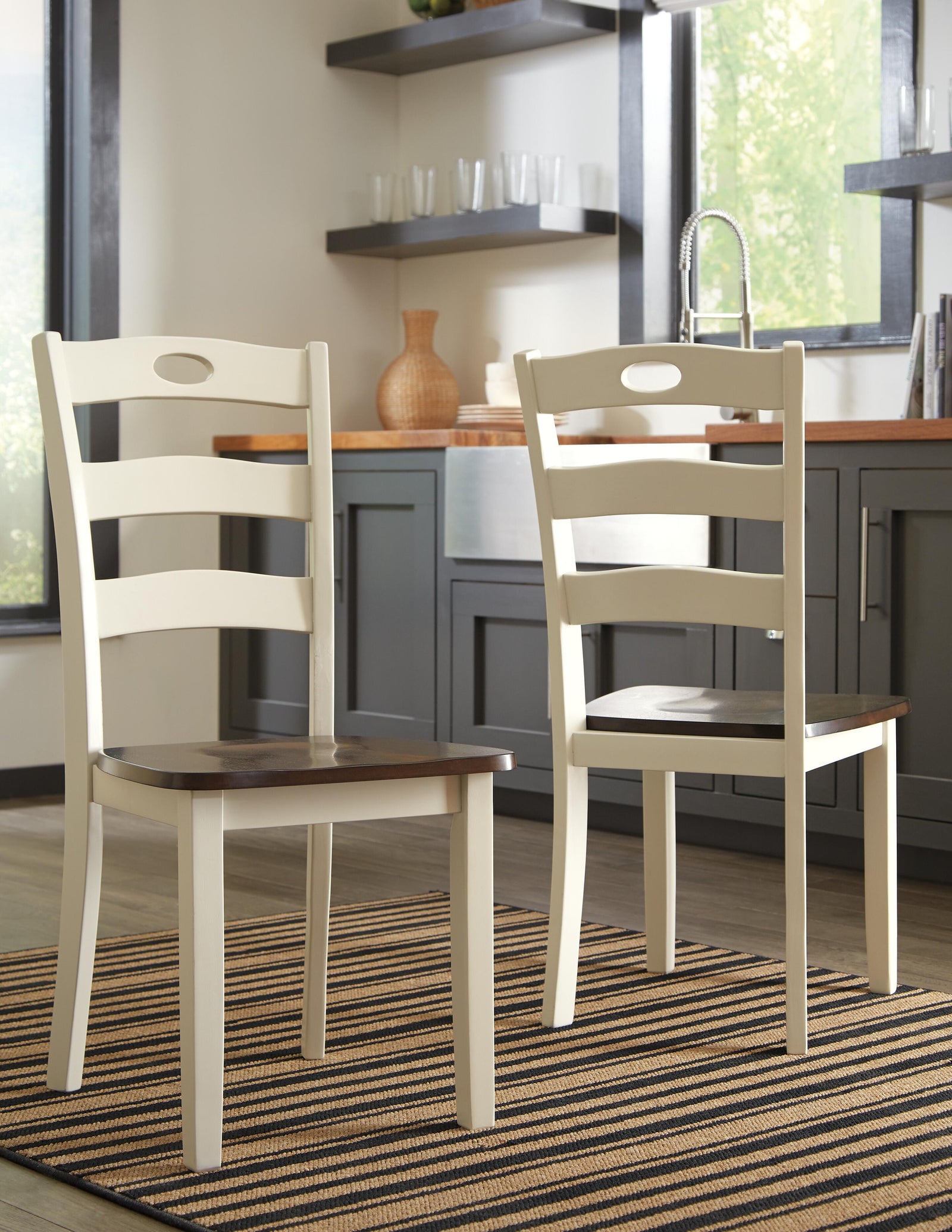 Woodanville Dining Table with 2 Chairs (D335-SI) - Image 8
