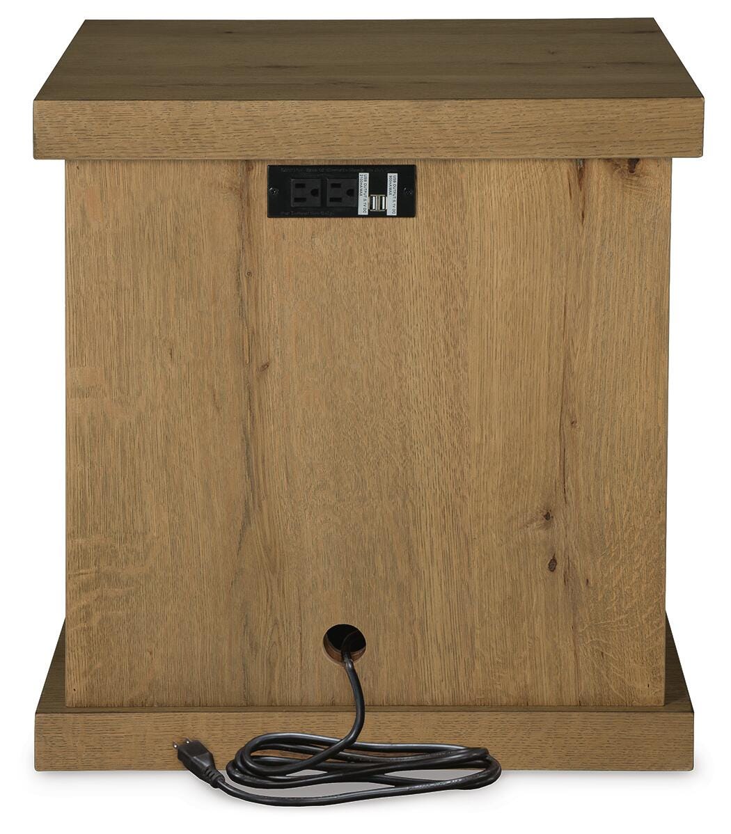 Brinstead Chairside End Table - Light Brown (T839-SI) - Image 4