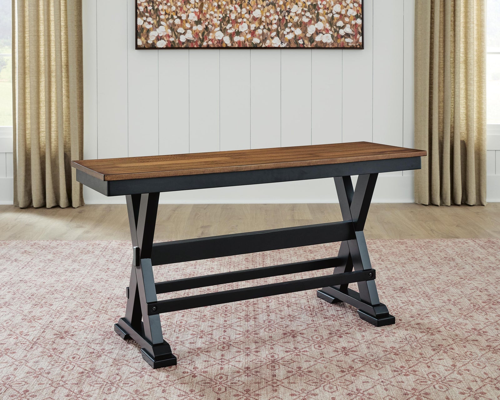 Wildenauer 48 Counter Height Bench (D634-SI) - Image 3