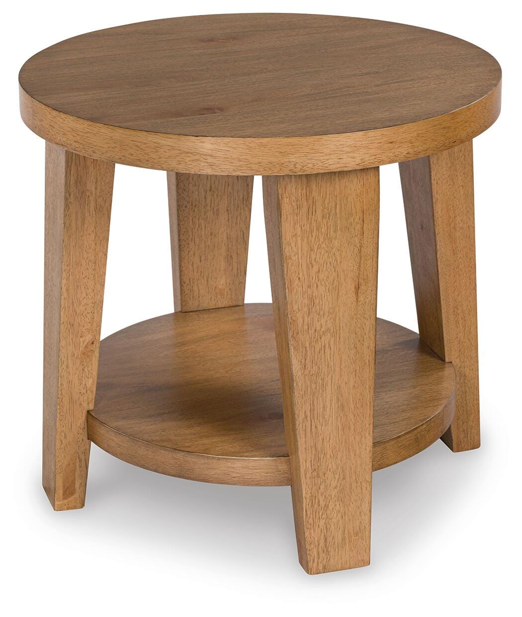 Kristiland Coffee Table and 2 End Tables - Light Brown (T674-SI) - Image 10