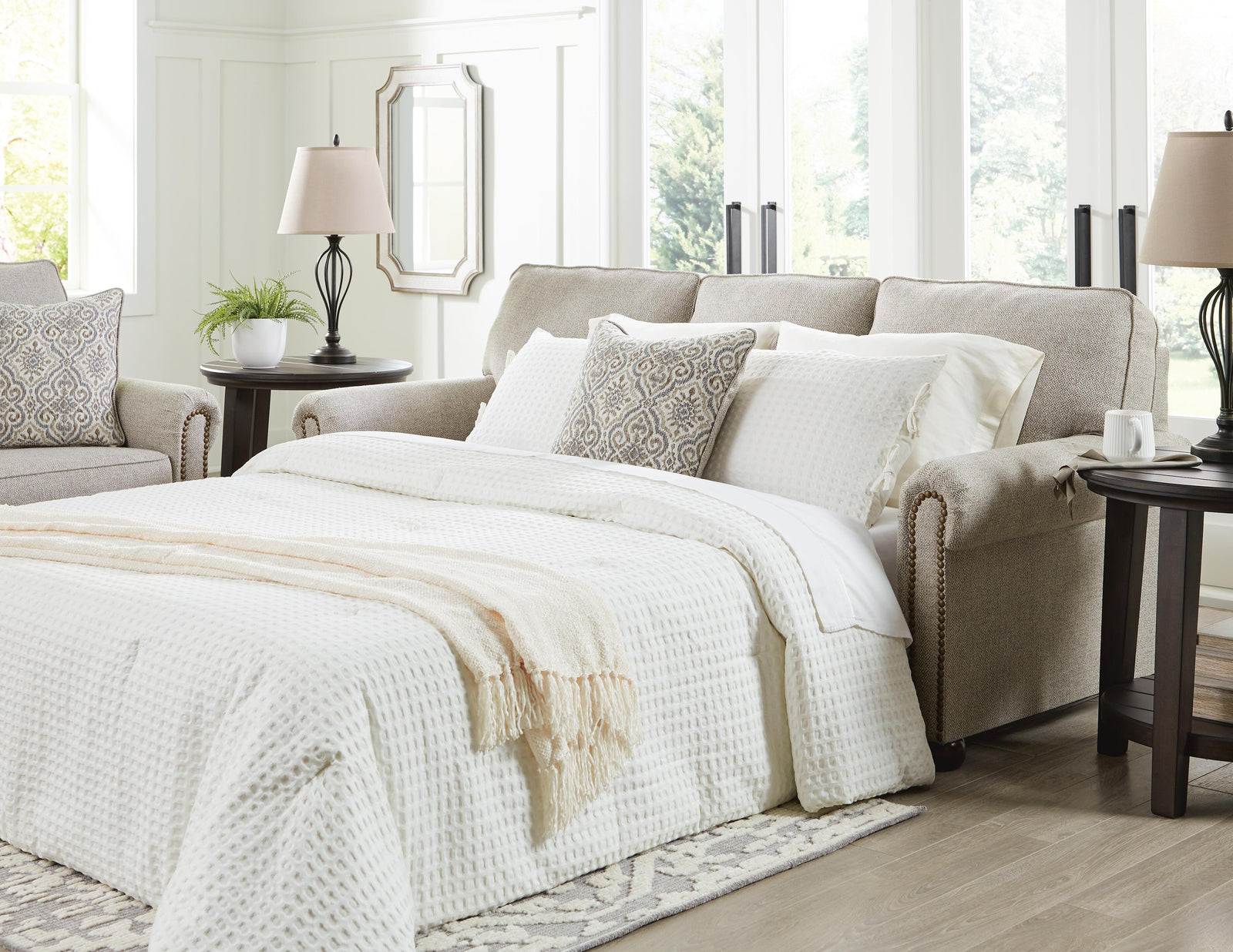 Gaelon Queen Sofa Sleeper (37307-SI) - Image 21