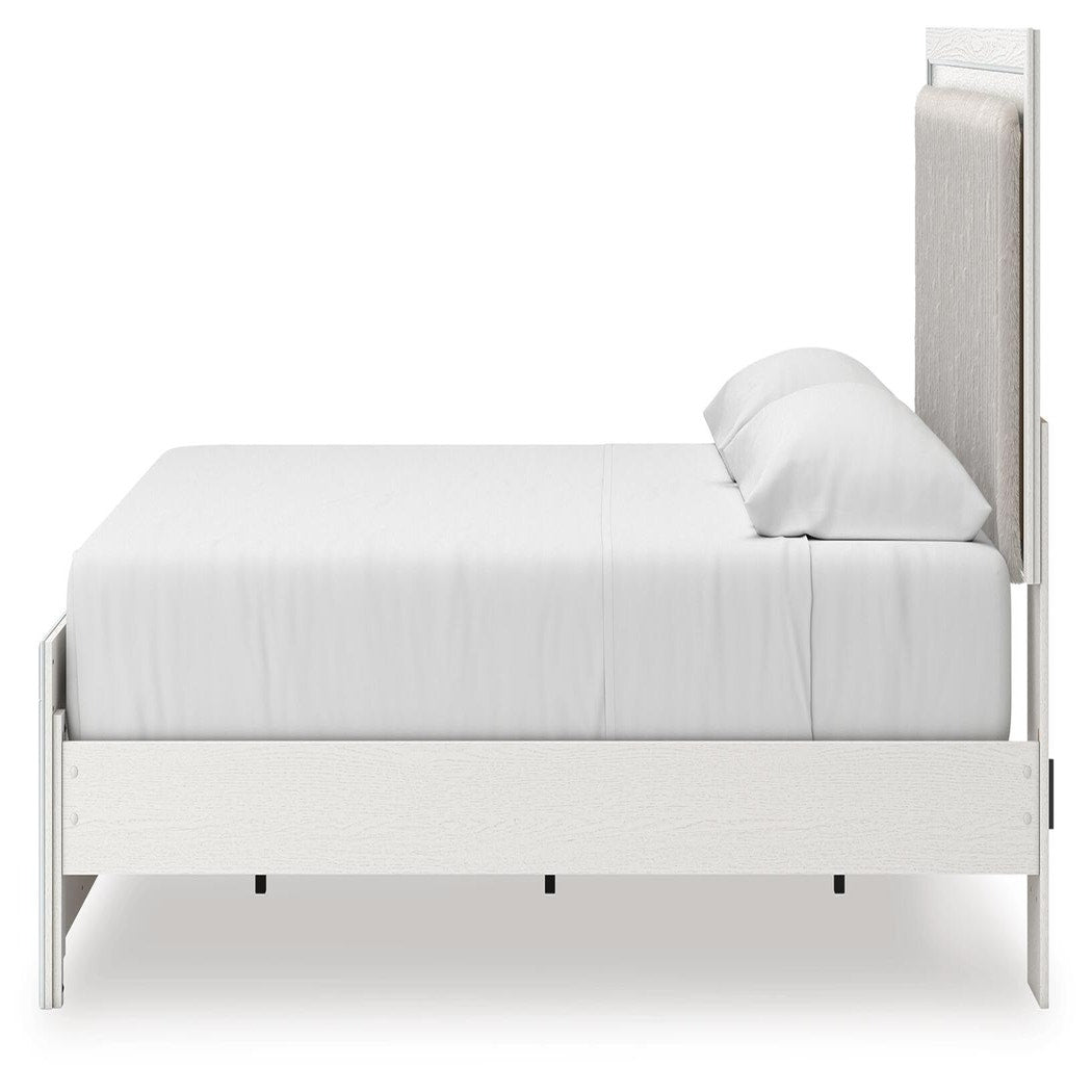 Zuraleus King Upholstered Panel Platform Bed (PCB3381-SI) - Image 6