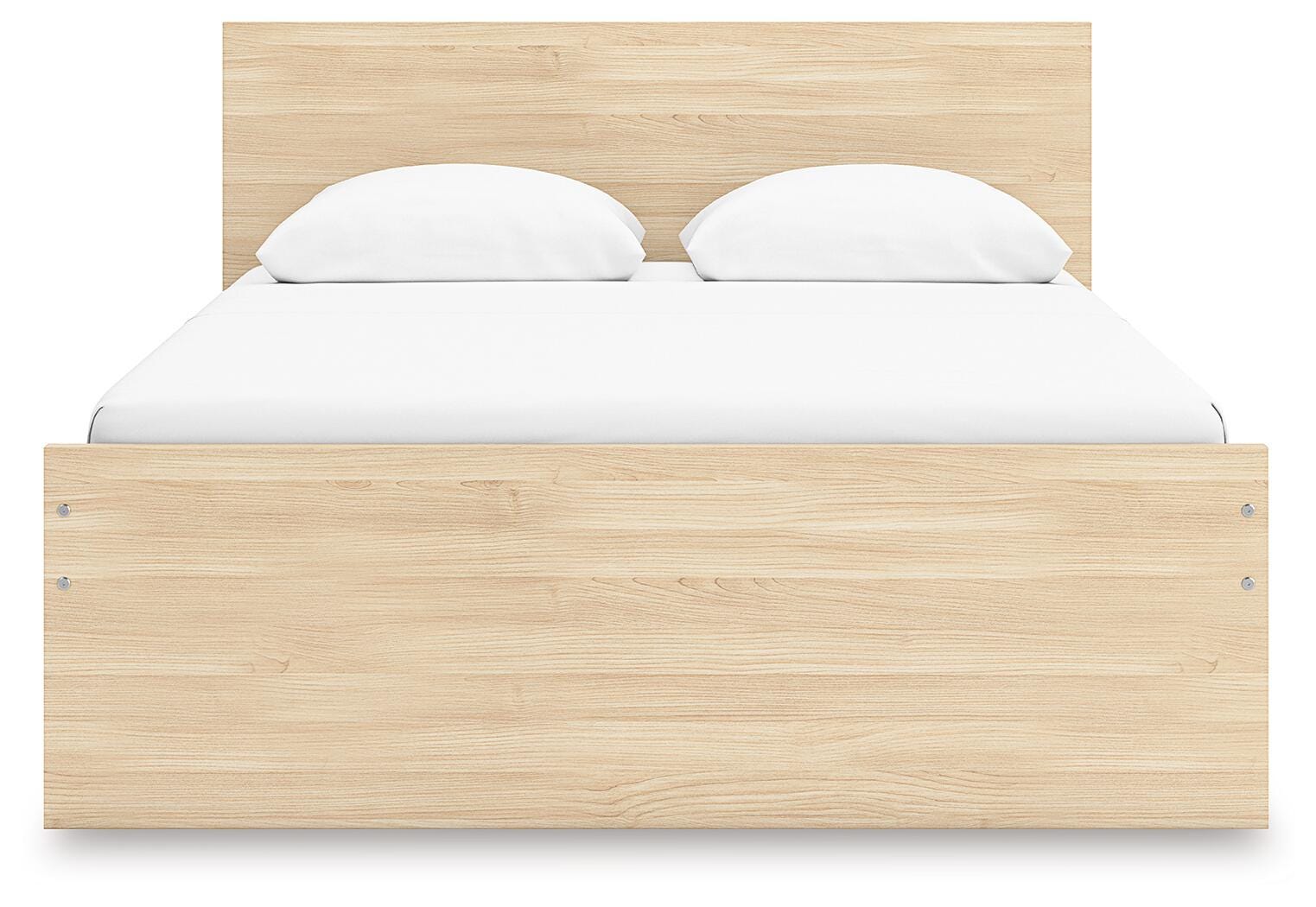 Onita Panel Platform Bed with 1 Side Storage - Natural (EB9632-SI) - Image 4