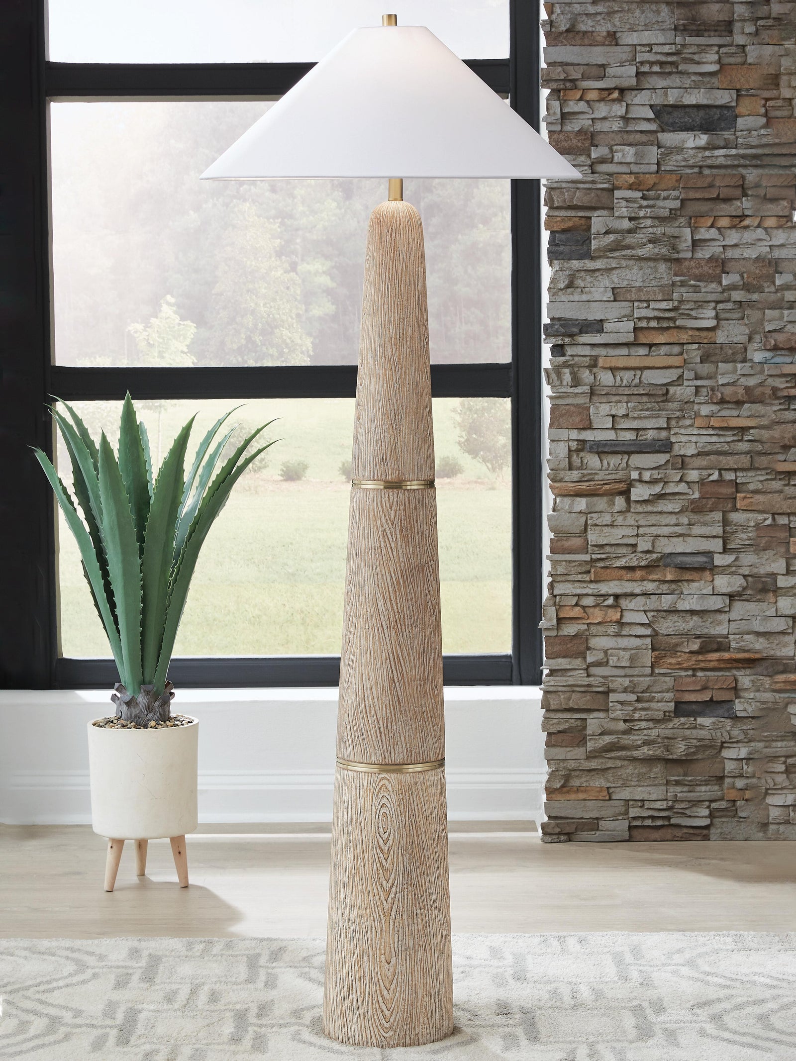 Gasparleigh Floor Lamp (L235811-SI) - Image 2