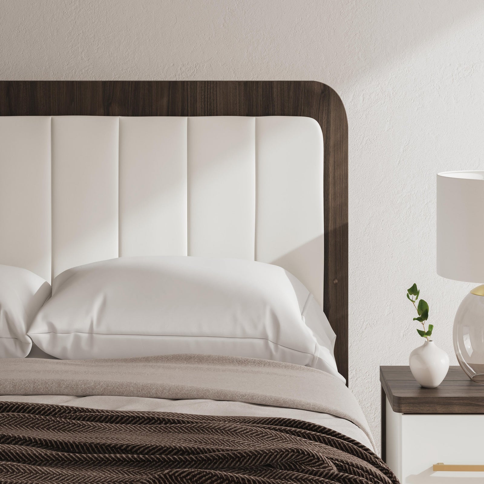 Kendanport King Upholstered Bed (PCB1108-SI) - Image 11