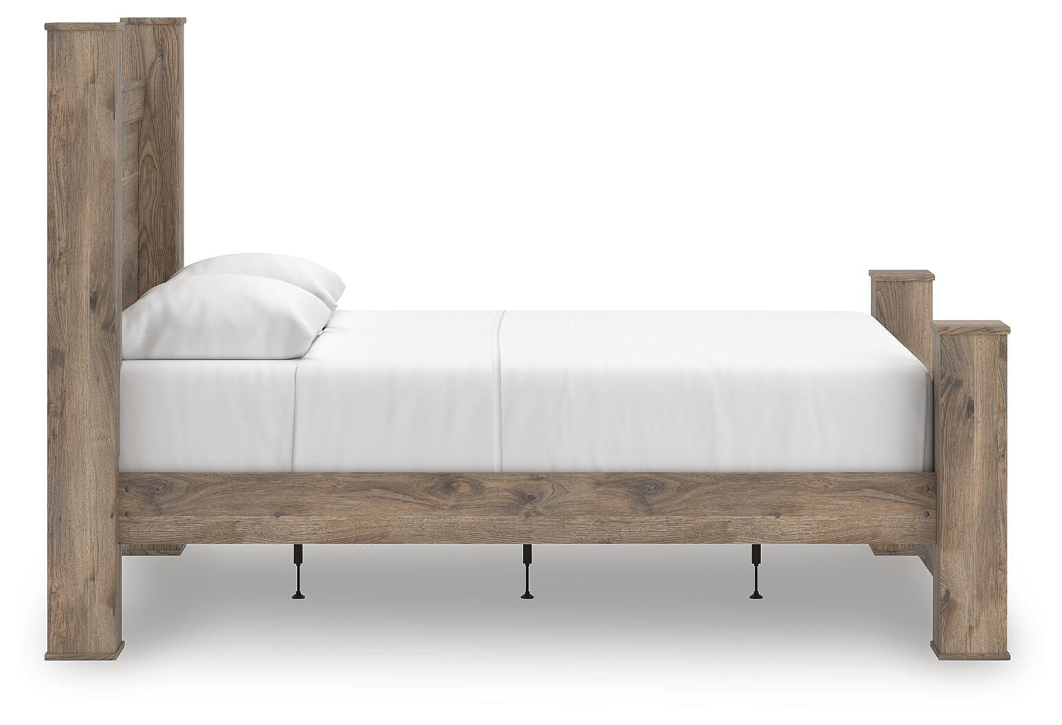 Rusticott Queen Poster Bed (PCB2260-SI) - Image 5
