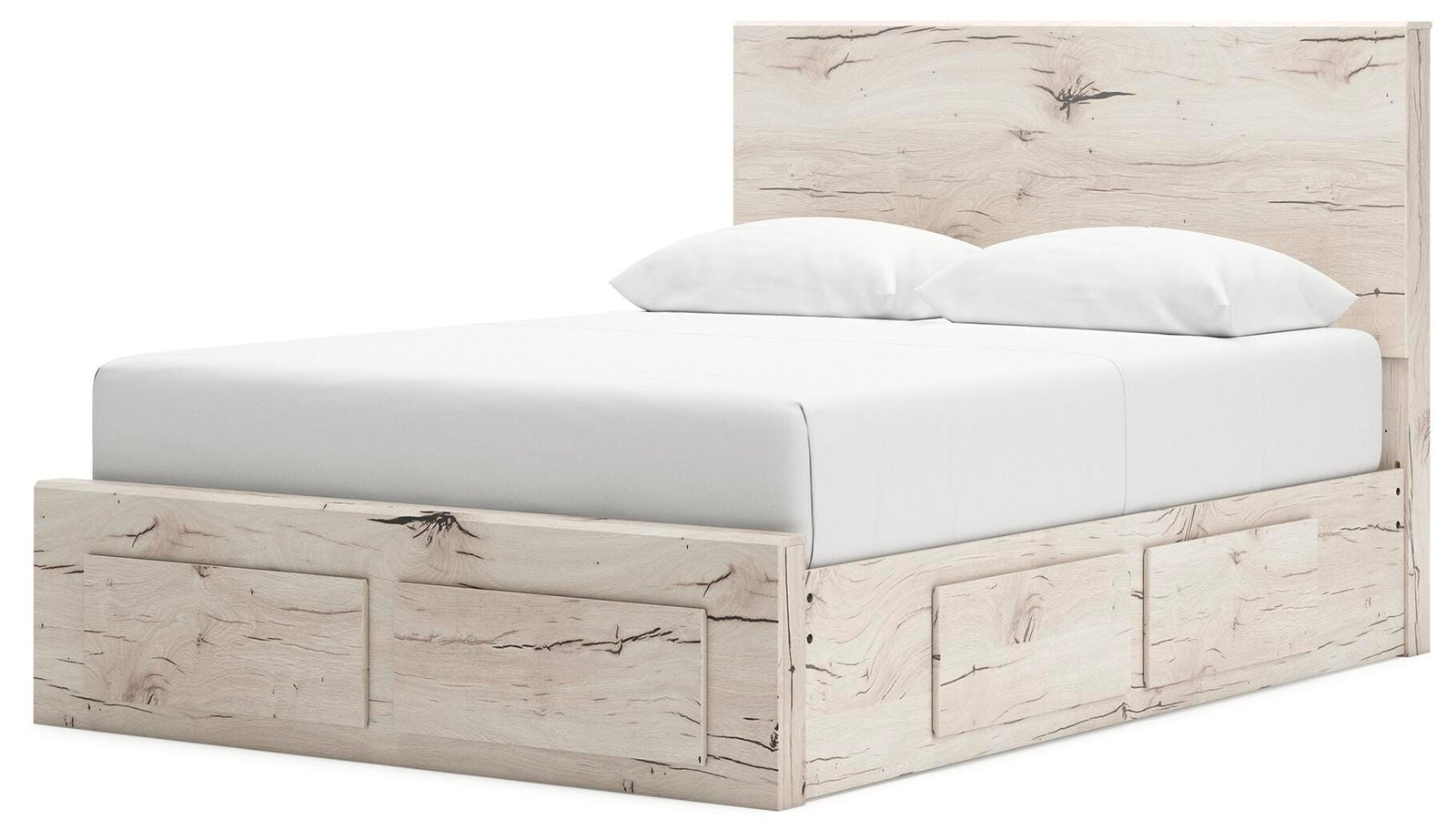 Lawroy Panel Storage Bed - Light Natural (B2310-SI) - Image 4