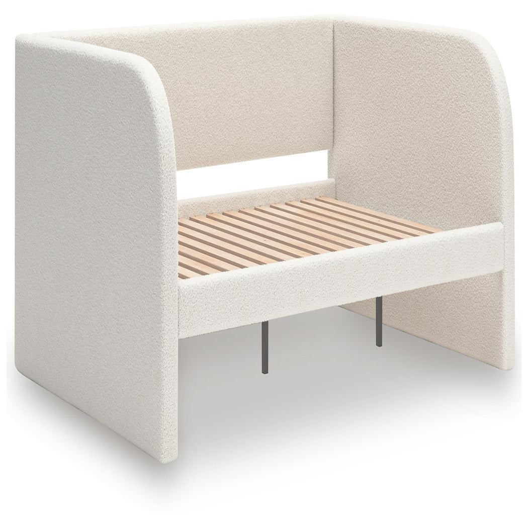 Arloster Full Upholstered Day Bed, Dresser and Mirror (PCB1566-SI) - Image 8