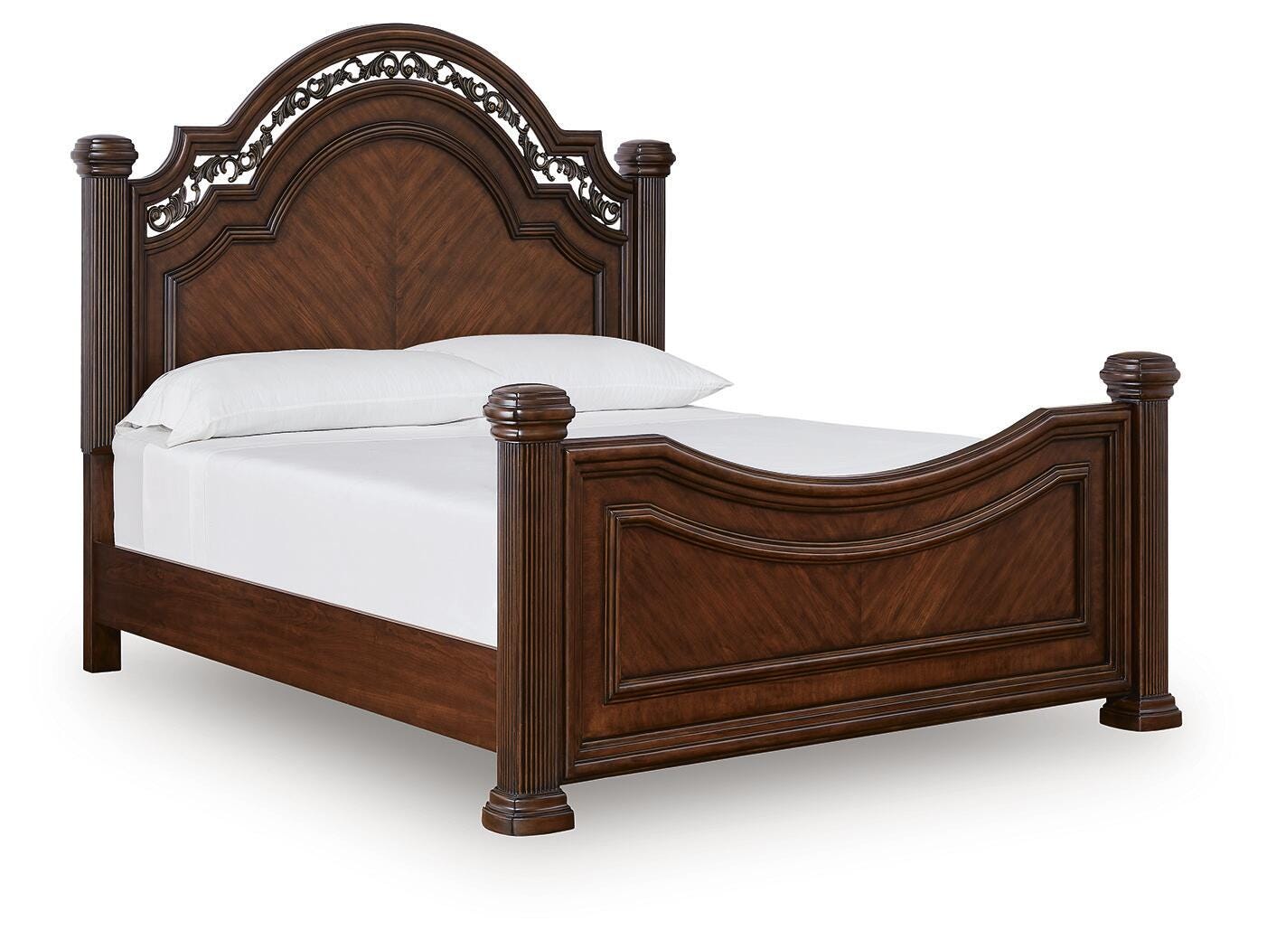 Lavinton Poster Bed and 2 Nightstands (B764-SI) - Image 3