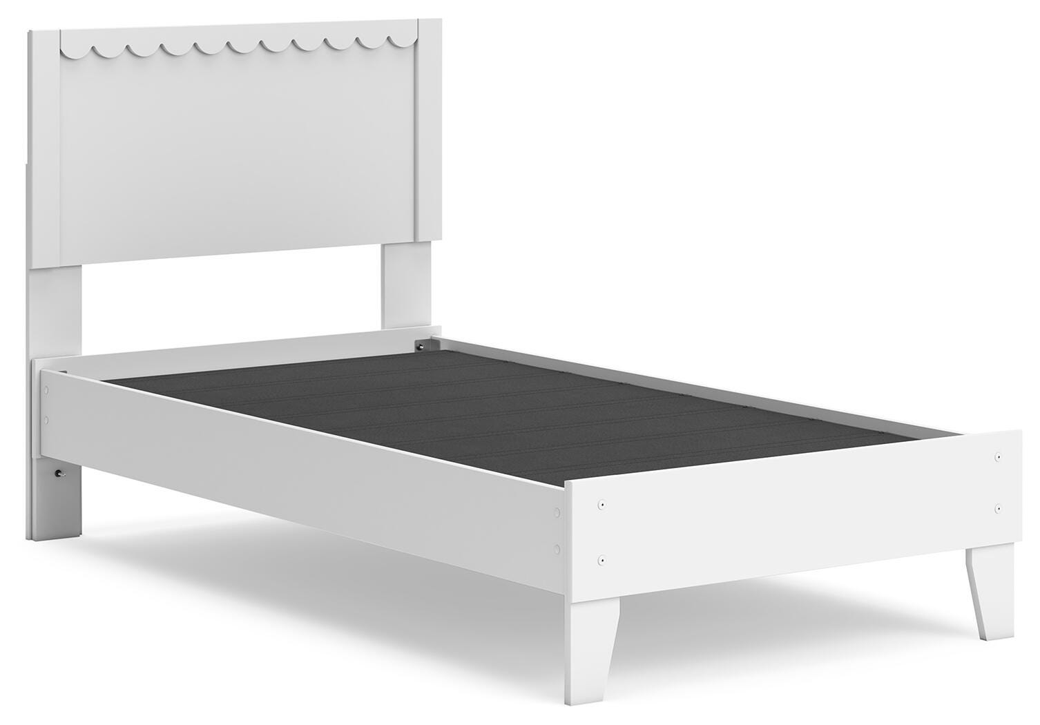 Hallityn Panel Platform Bed (Youth) - White (EB1810-SI) - Image 2