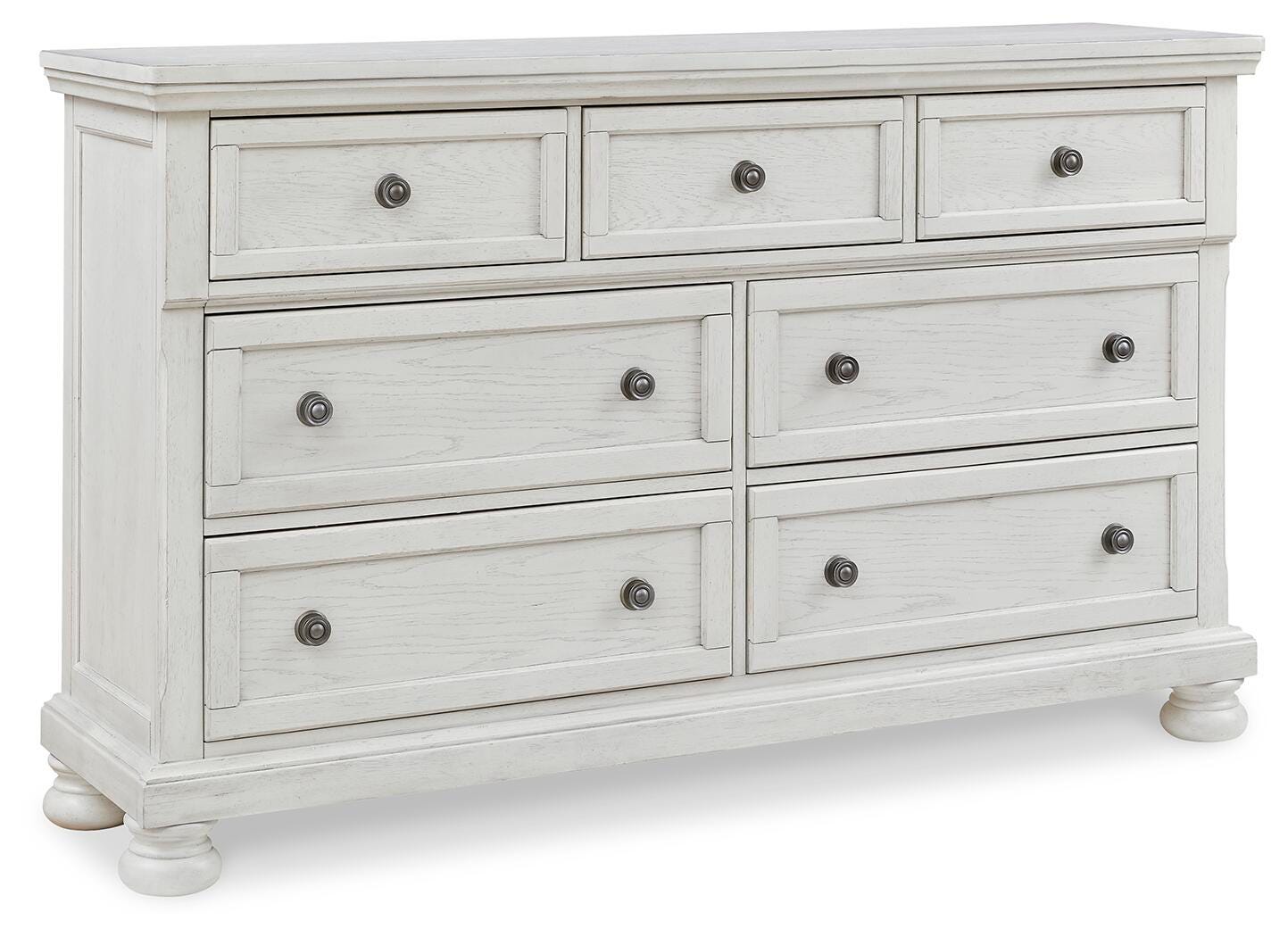 Robbinsdale Panel Storage Bed, Dresser, Chest and 2 Nightstands (B742-SI) - Image 4