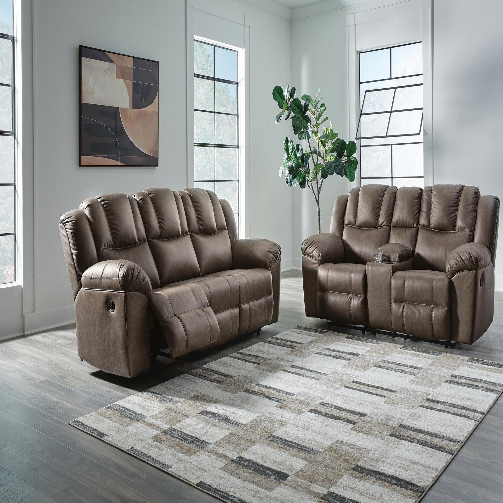 Lowilla Reclining Sofa and Loveseat (PC64506-SI) - Image 10