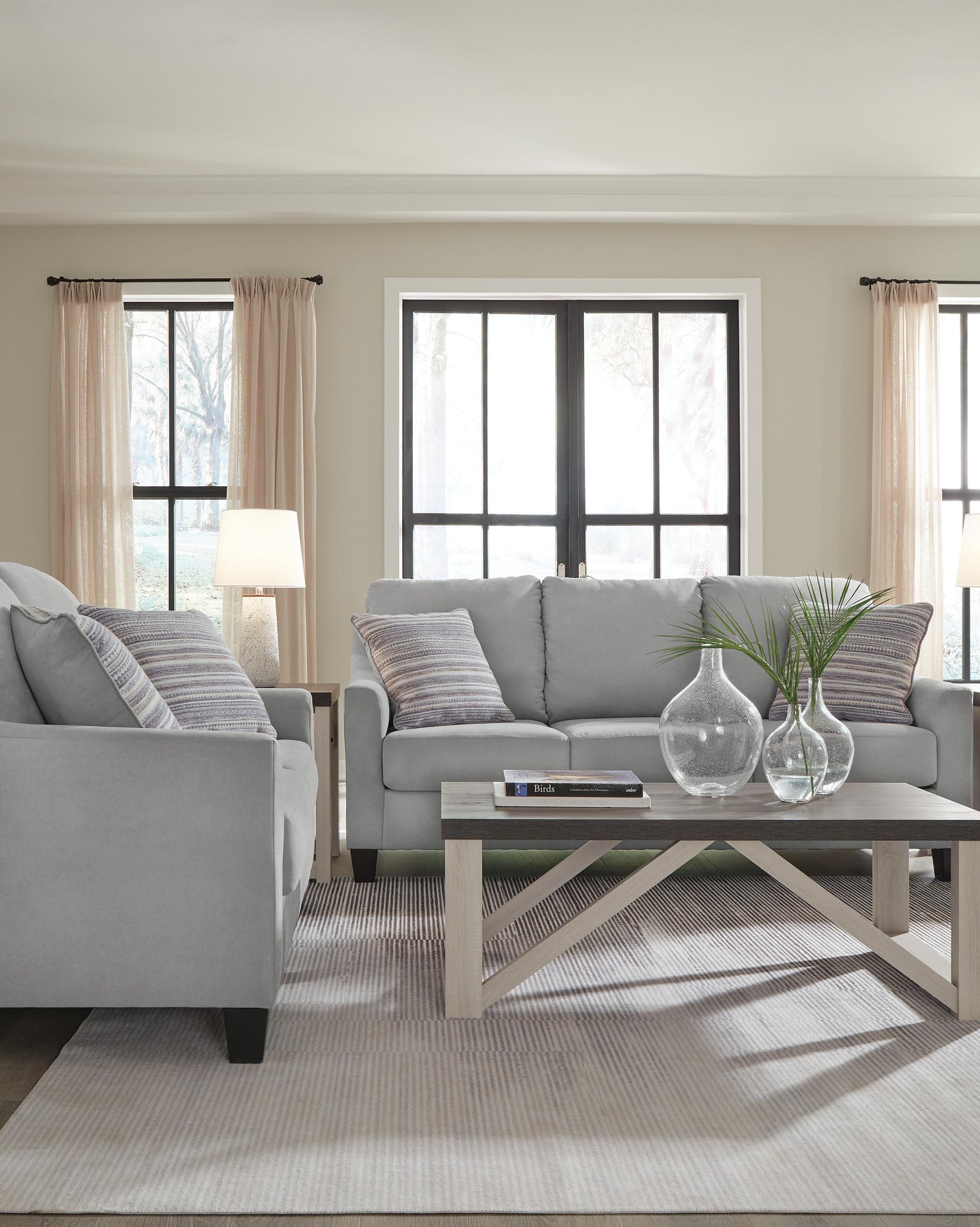 Adlai Sofa and Loveseat (30103-SI) - Image 3