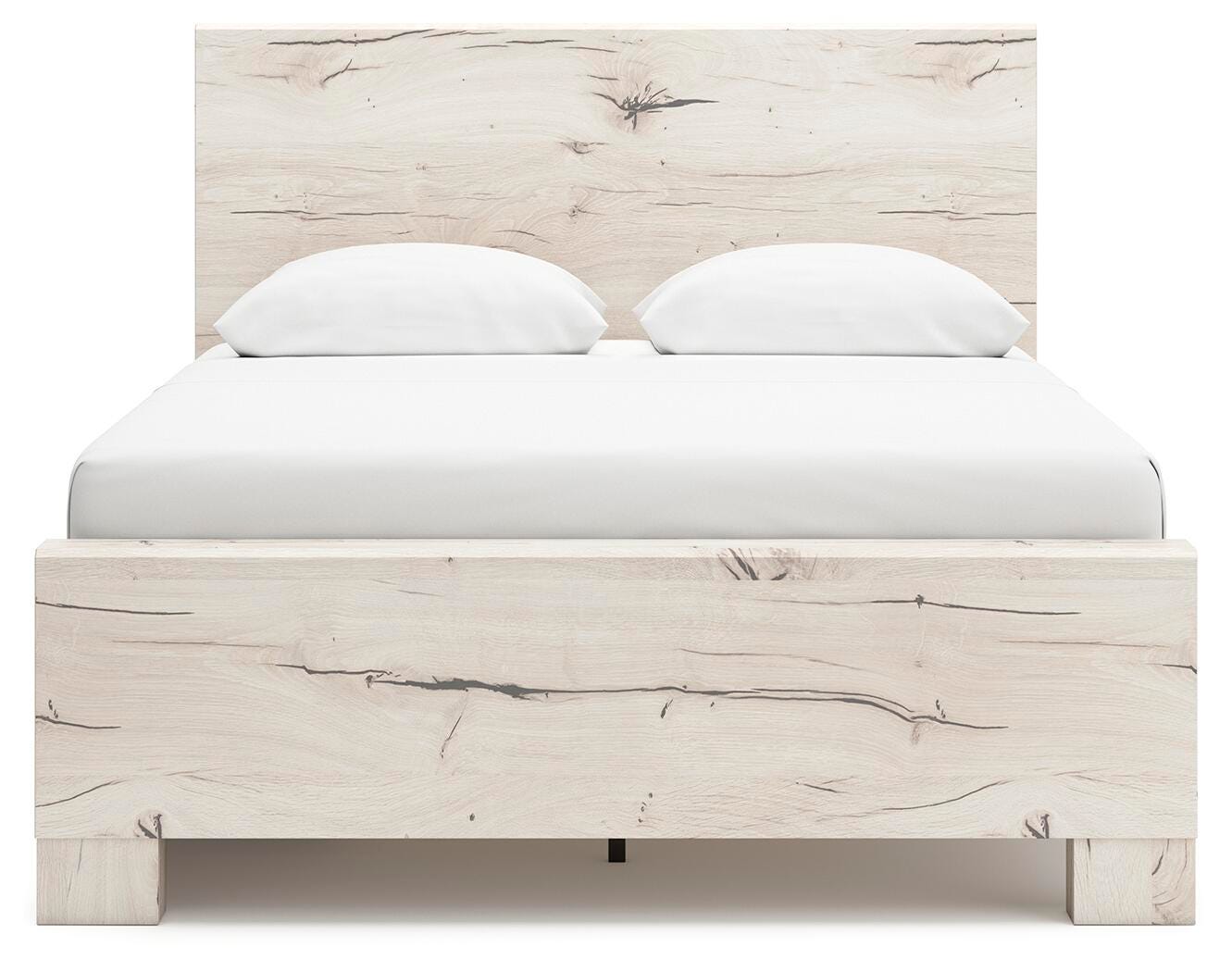 Lawroy Panel Bed with Storage, Dresser and Mirror - Light Natural (B2310-SI) - Image 12