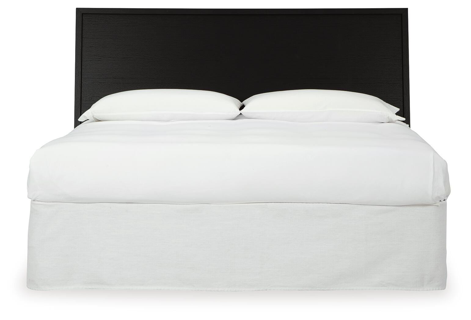 Danziar Panel Headboard - Black (B1013-SI) - Image 3