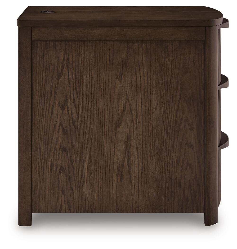 Camdill Chairside End Table - Dark Brown (T208-SI) - Image 5