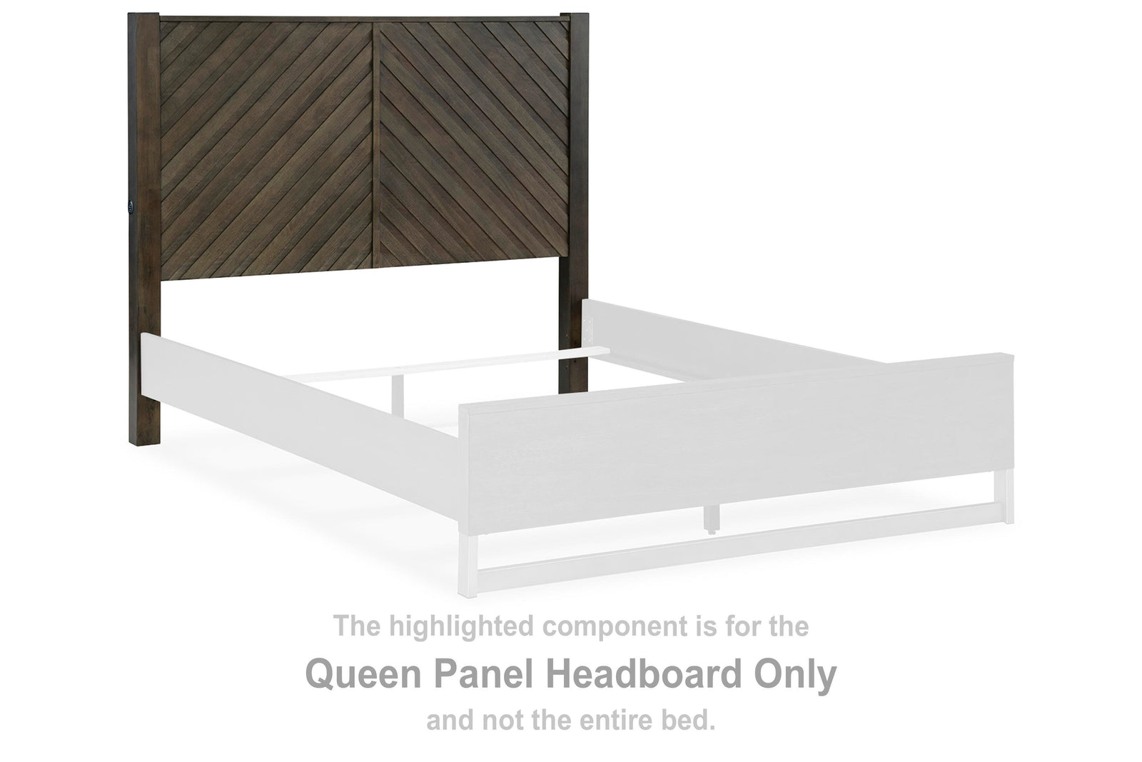 Arkenton Panel Headboard - Grayish Brown (B786-SI) - Image 4