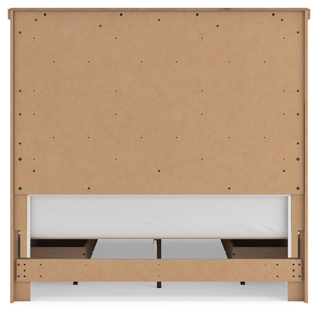 Savonport Panel Storage Bed - White/Brown (B4615-SI) - Image 8