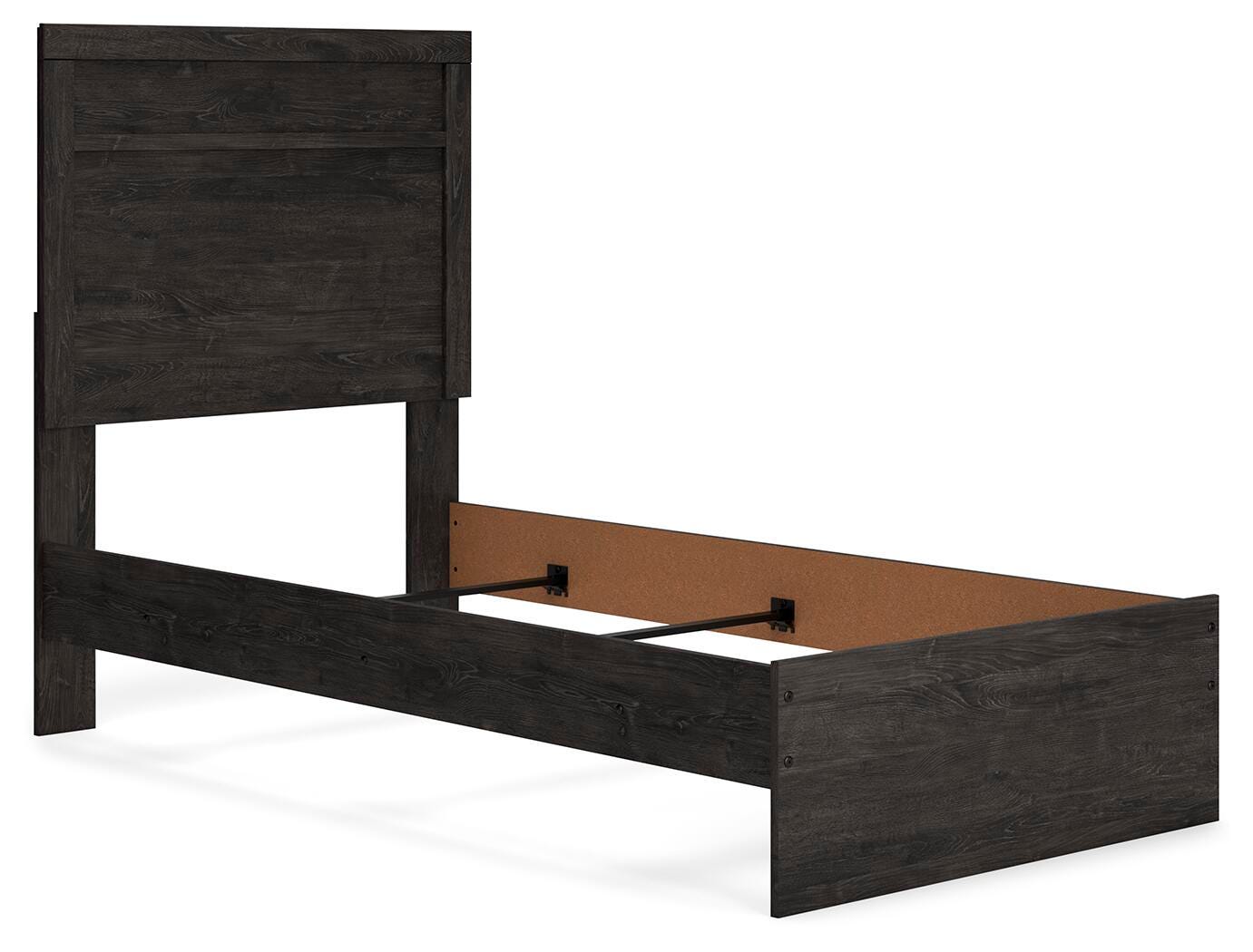 Belachime Panel Bed, Dresser and Mirror - Charcoal (B2589-SI) - Image 5