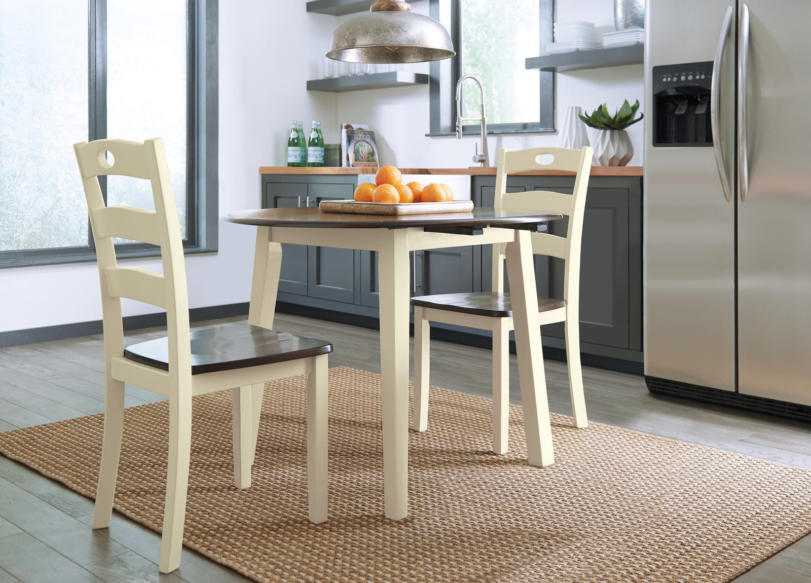 Woodanville Dining Table with 2 Chairs (D335-SI) - Image 4