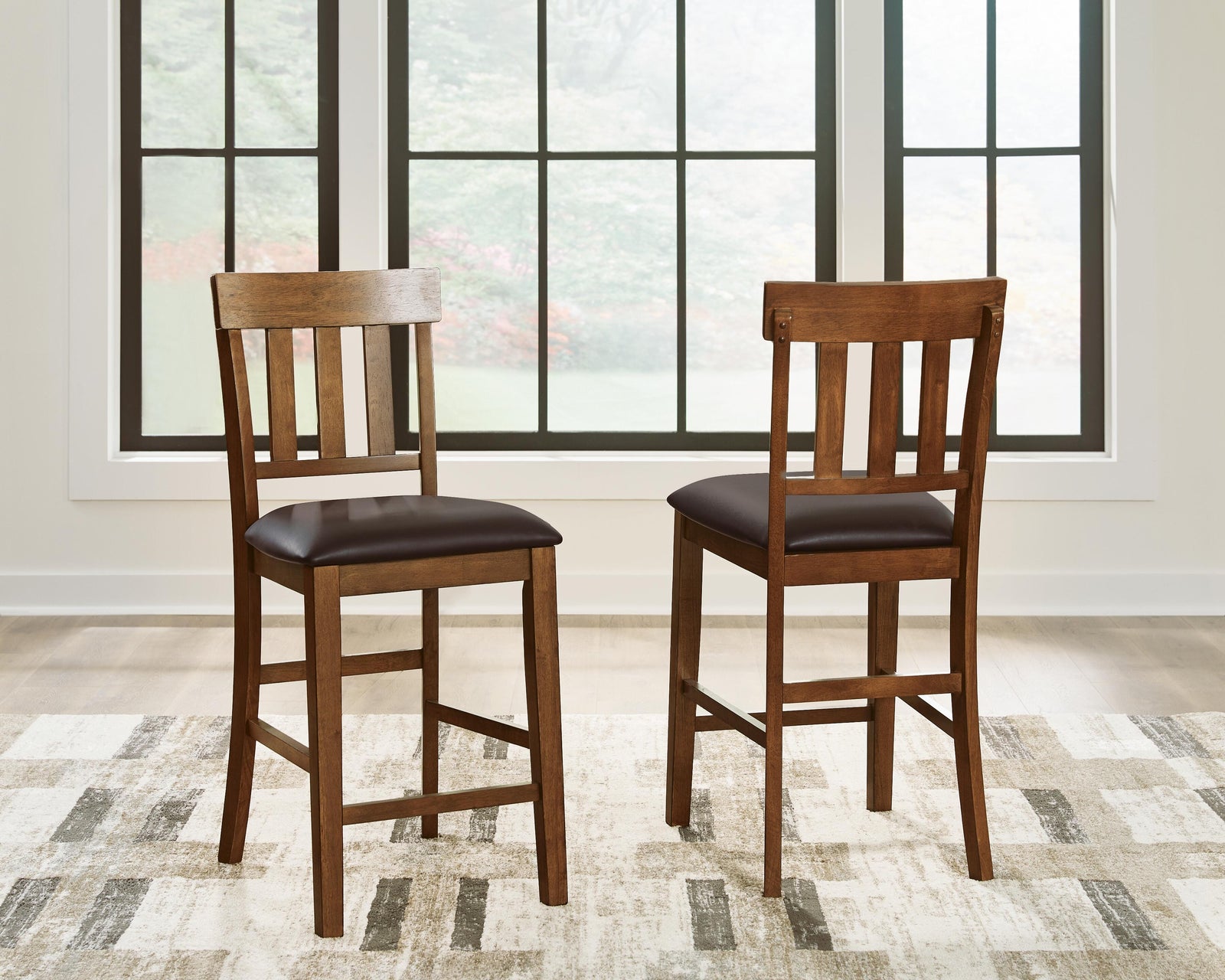 Ralene Counter Height Dining Table and 4 Barstools (D594-SI) - Image 13