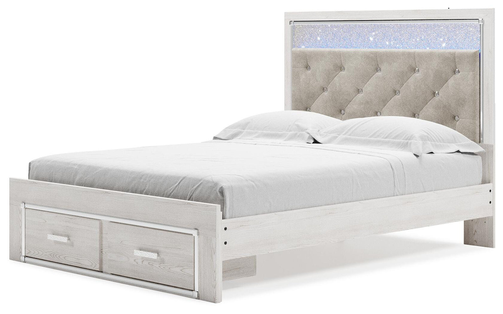 Altyra Storage Bed, Dresser Mirror, Chest and 2 Nightstands - White (B2640-SI) - Image 21