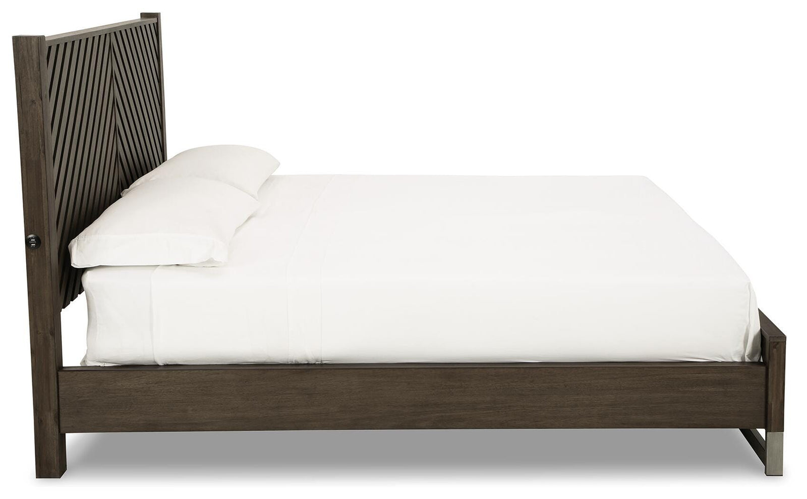 Arkenton Panel Bed, Dresser and Mirror - Grayish Brown (B786-SI) - Image 6