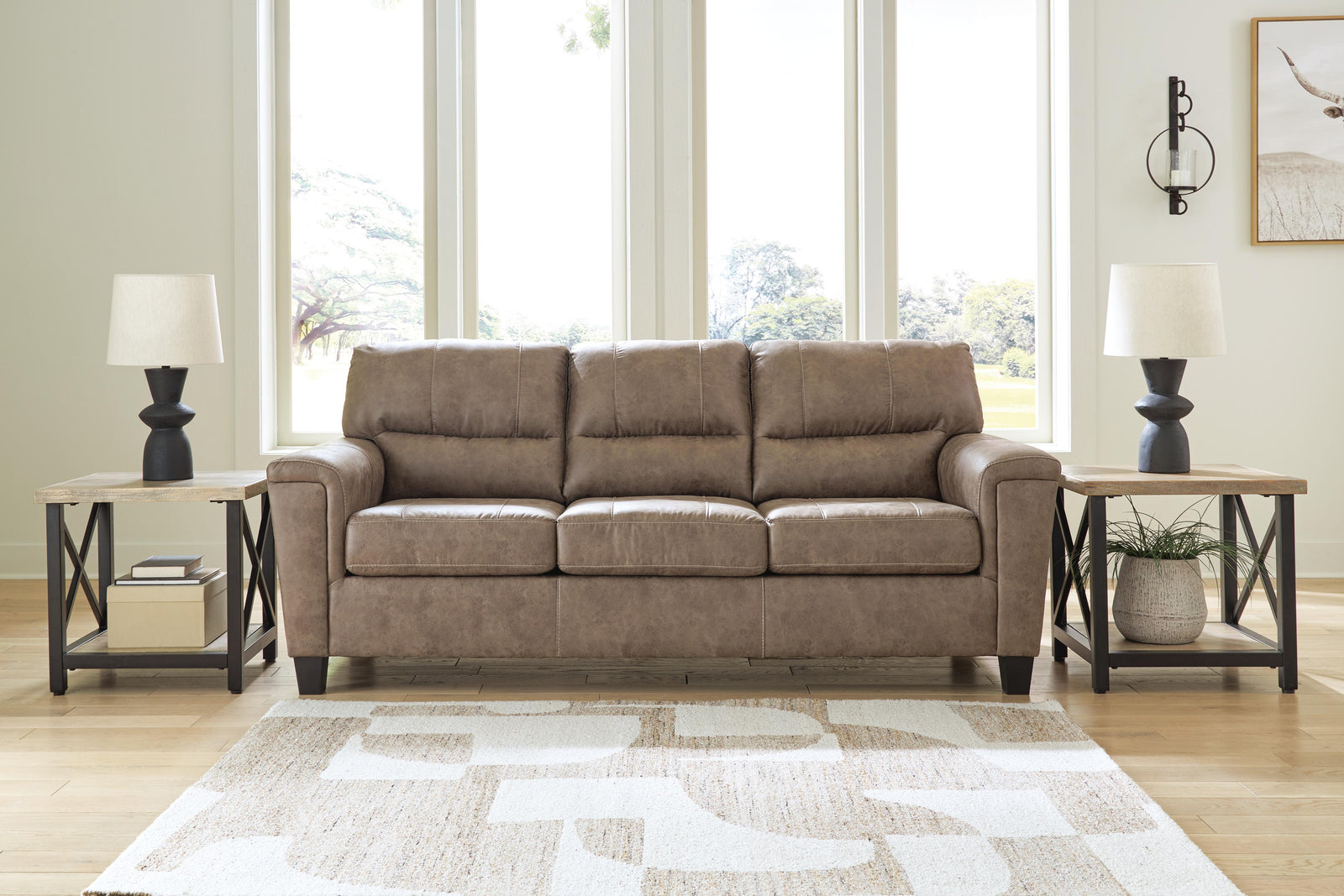 Navi Queen Sofa Sleeper (94004-SI) - Image 6