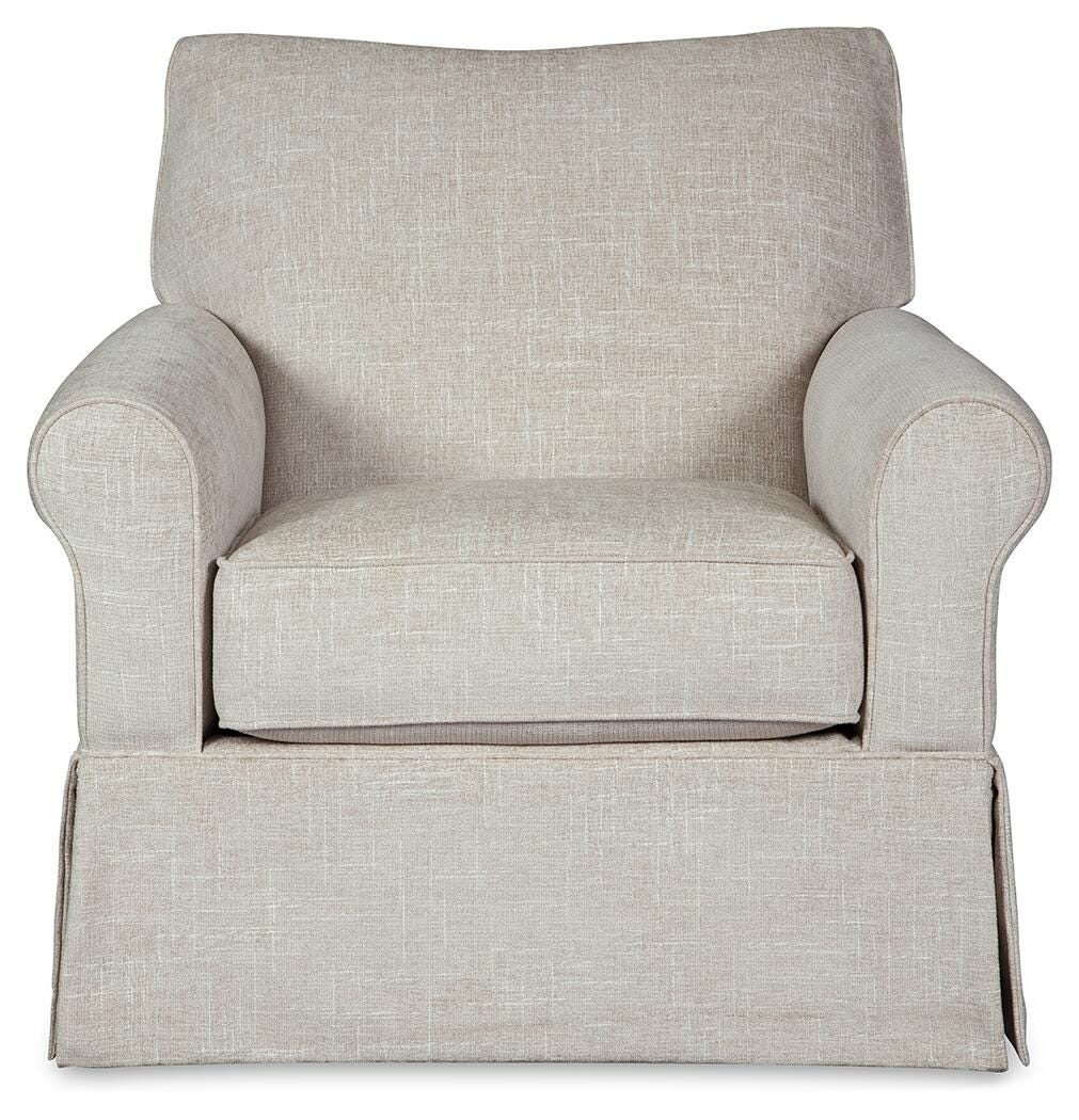 Searcy Swivel Glider Accent Chair (A3000006-SI) - Image 3