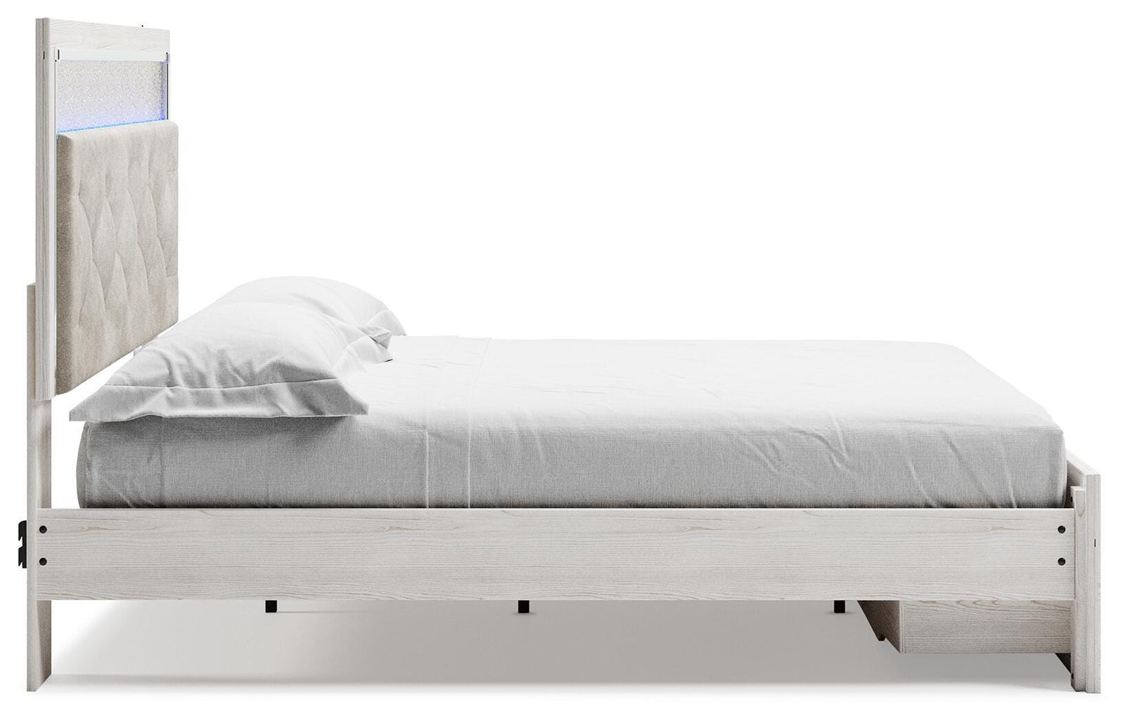 Altyra Platform Storage Bed, Dresser, Mirror, Chest and 2 Nightstands (B2640-SI) - Image 17