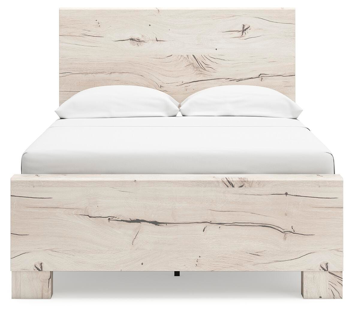Lawroy Panel Bed, Dresser and Mirror - Light Natural (B2310-SI) - Image 11