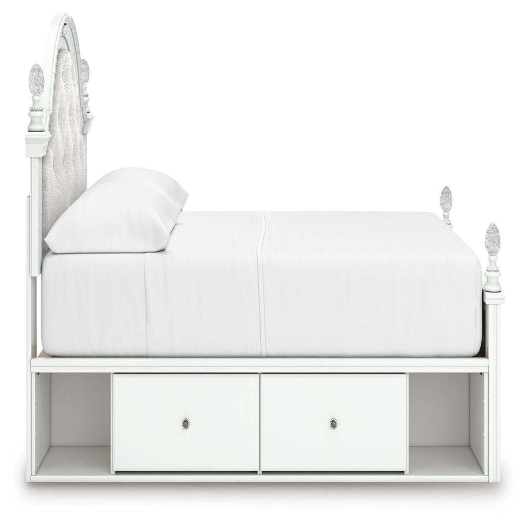 Kozlani Full Upholstered Panel Storage Bed (PCB1819-SI) - Image 6