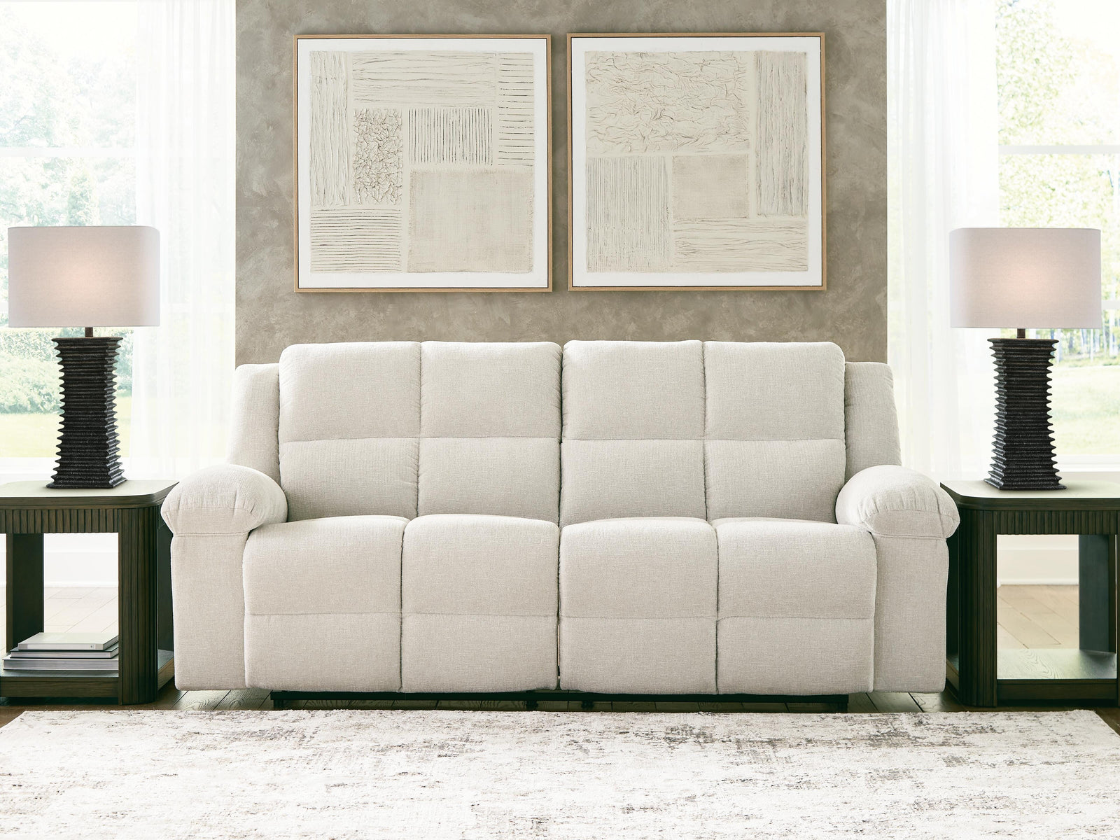 Orlen Reclining Loveseat with Console (81602-SI) - Image 15