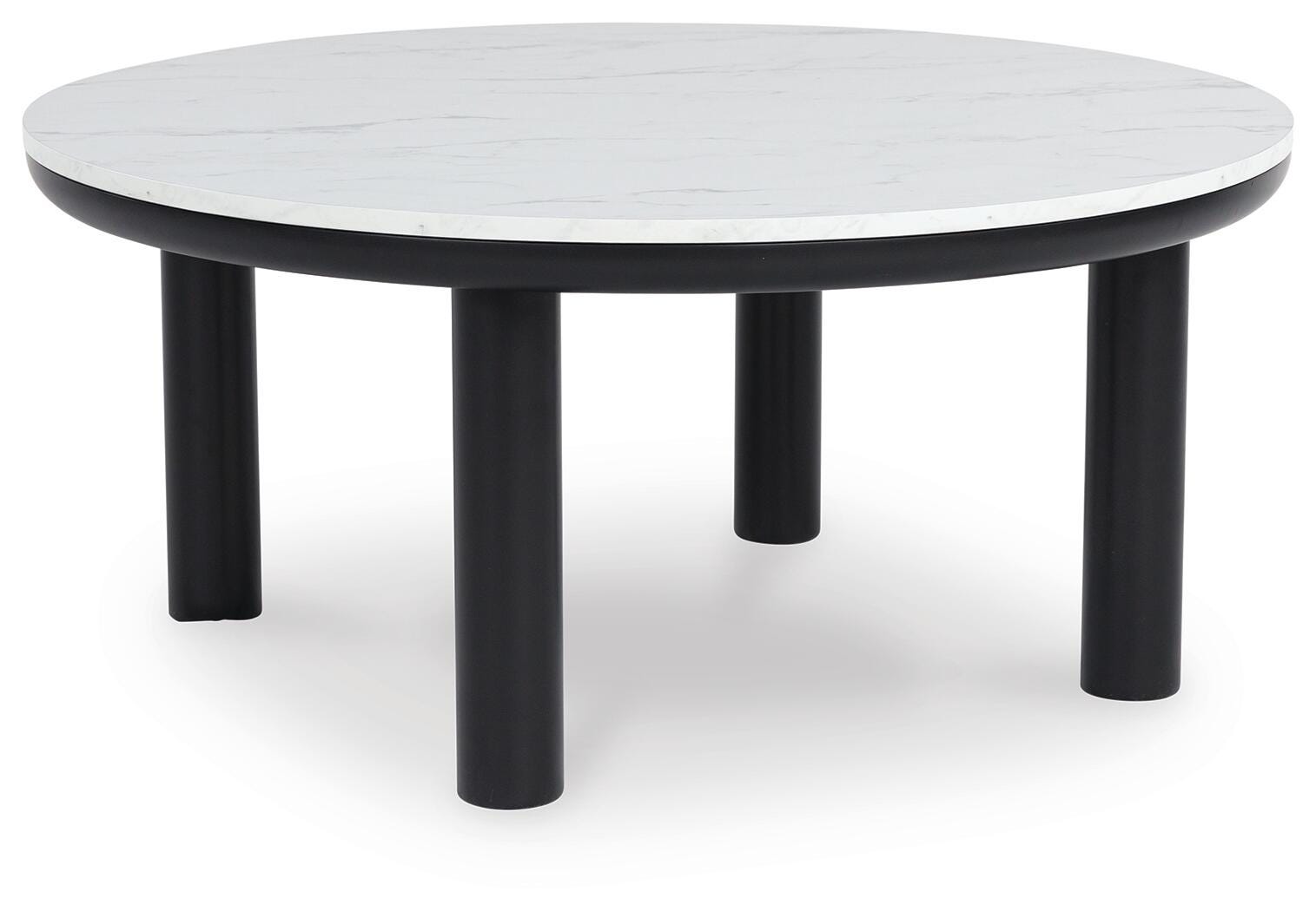 Xandrum Table (Set of 3) - Black/White (T159-SI) - Image 2
