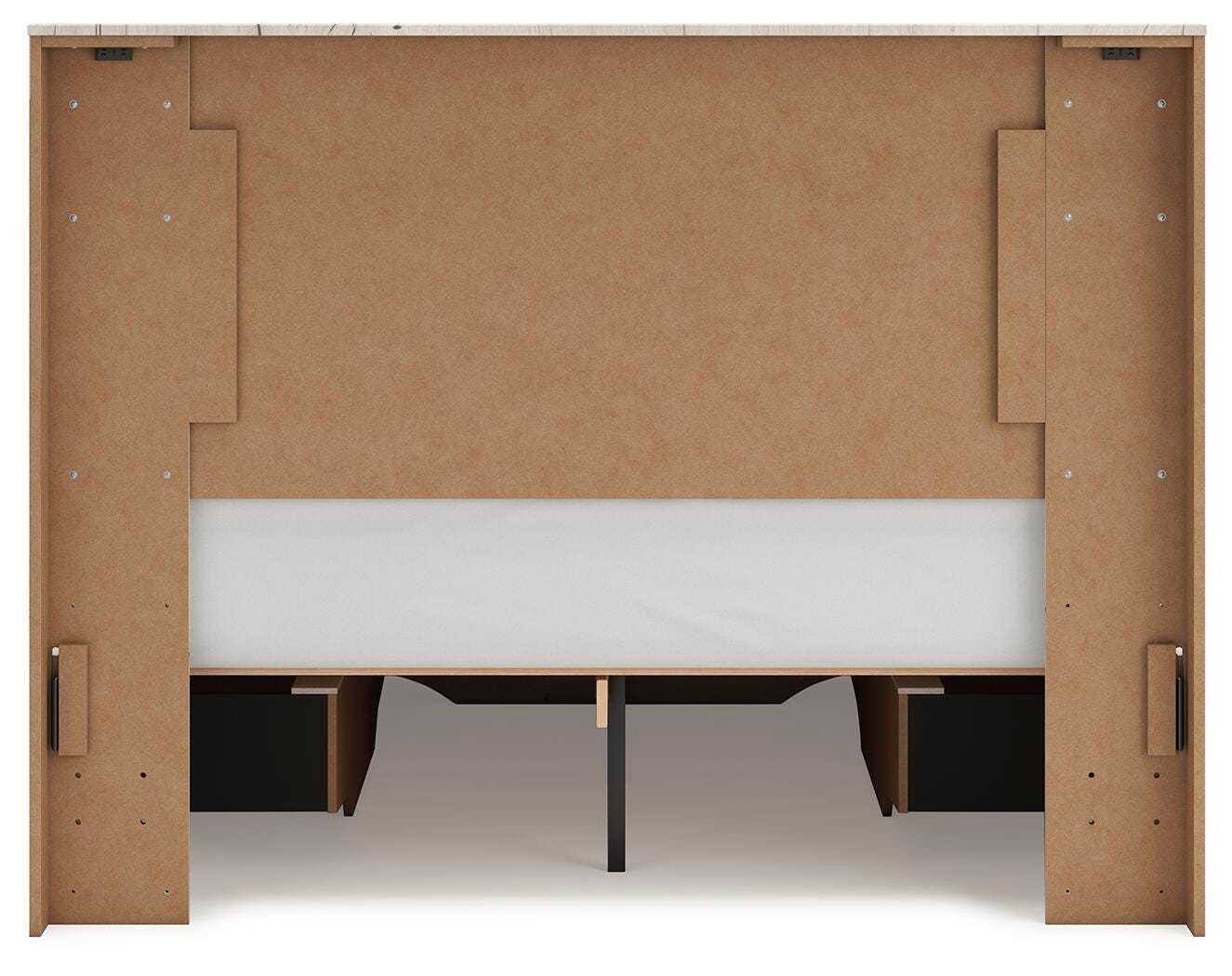 Lawroy Panel Storage Bed, Dresser and Mirror - Light Natural (B2310-SI) - Image 12