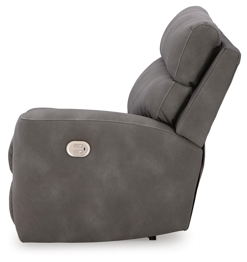 Next-Gen Durapella 5-Piece Power Reclining Sectional (61003-SI) - Image 13