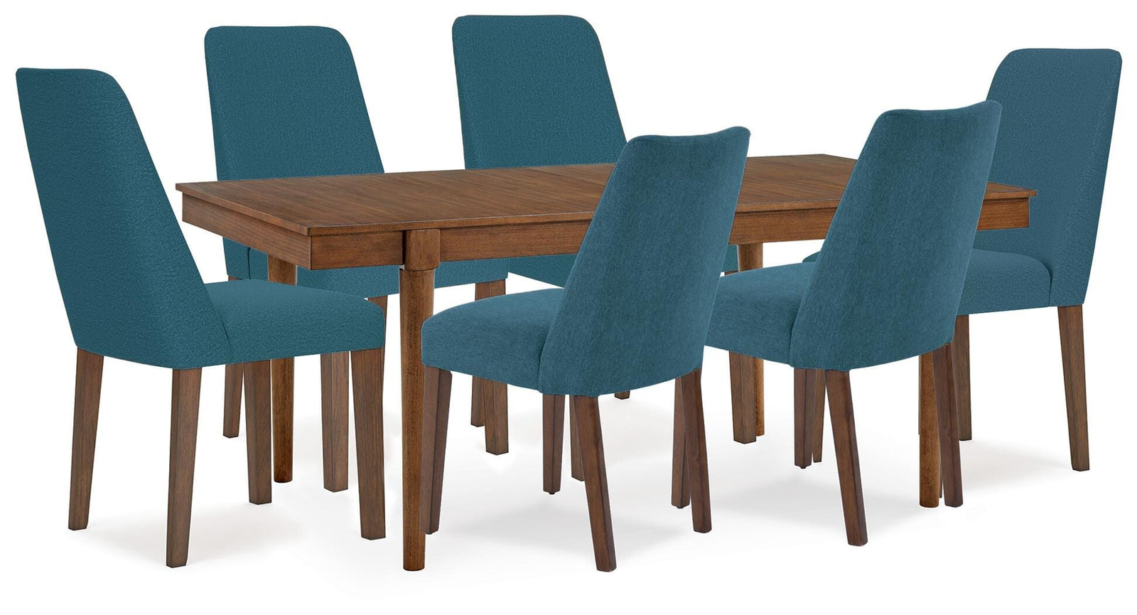 Lyncott Extension Dining Table and 6 Chairs (D615-SI)