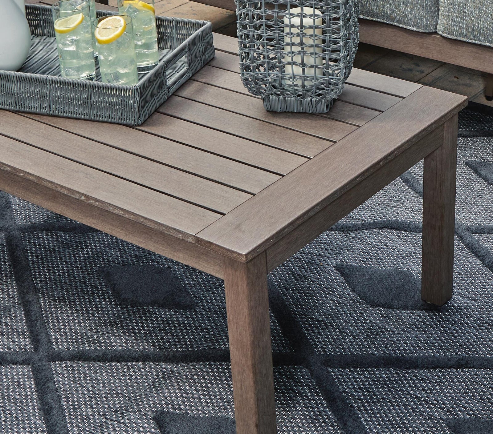 Hillside Barn Outdoor Coffee Table (P564-SI) - Image 6