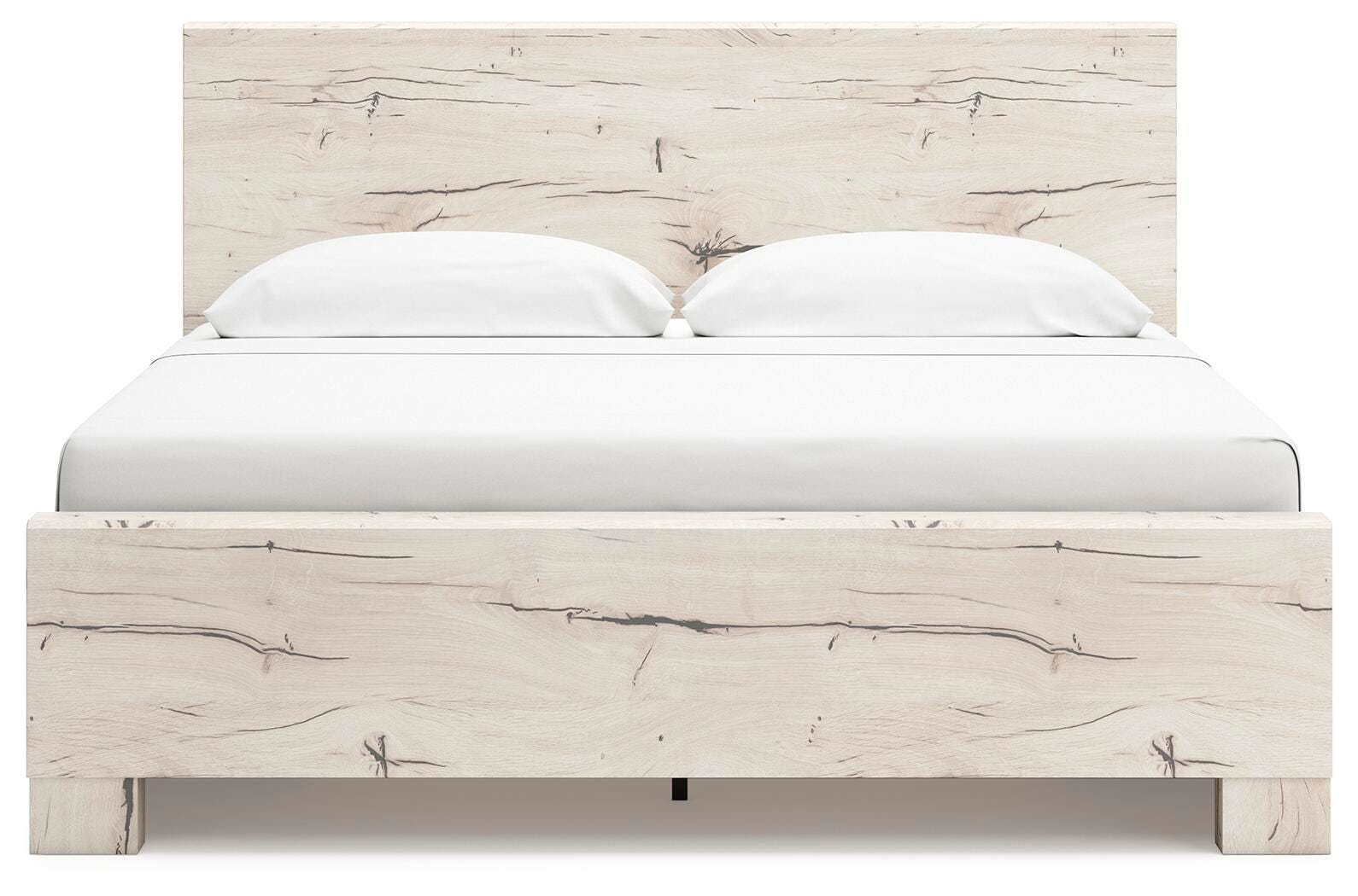 Lawroy Panel Bed with Storage, Dresser and Mirror - Light Natural (B2310-SI) - Image 13